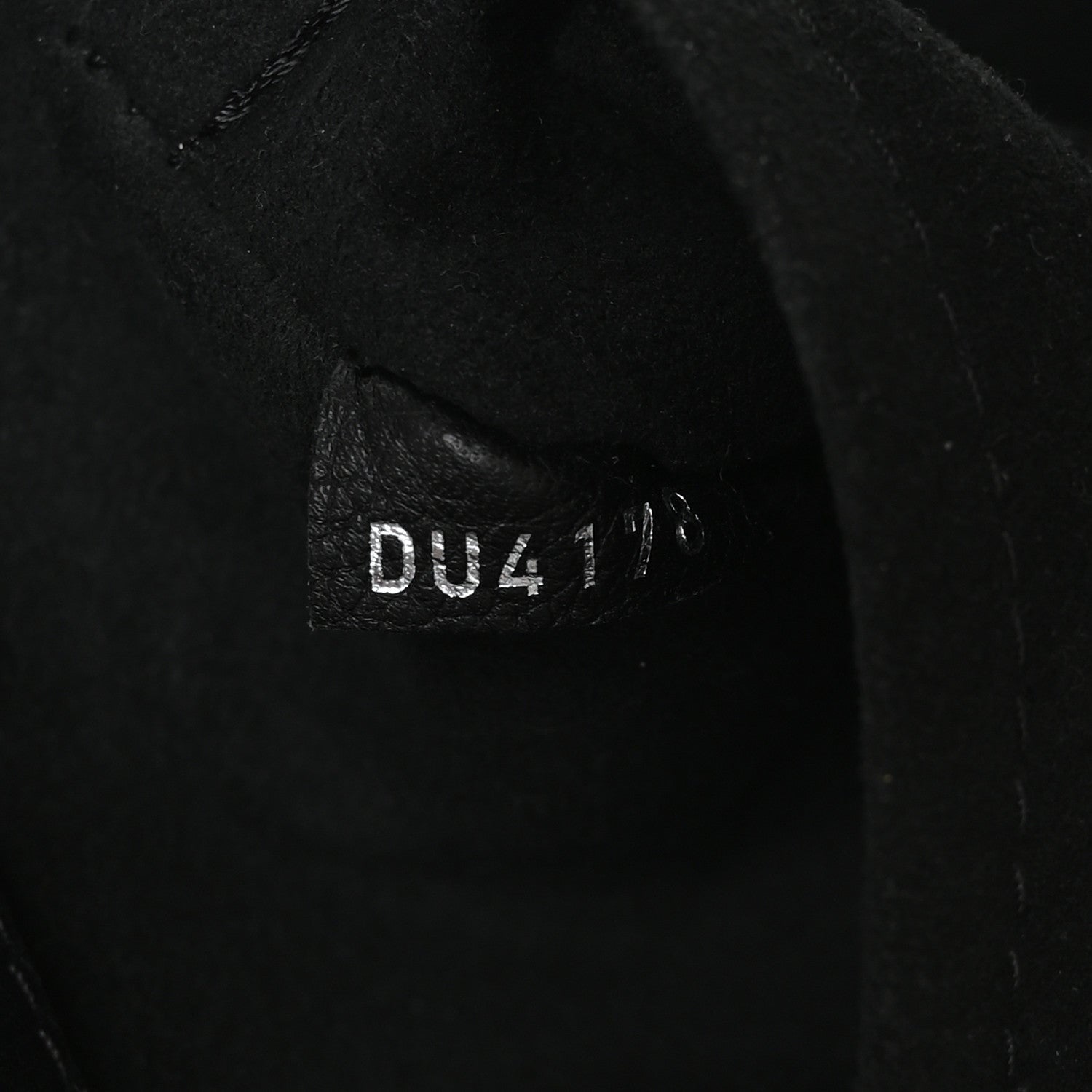 Calfskin Lockme Mini Backpack Black