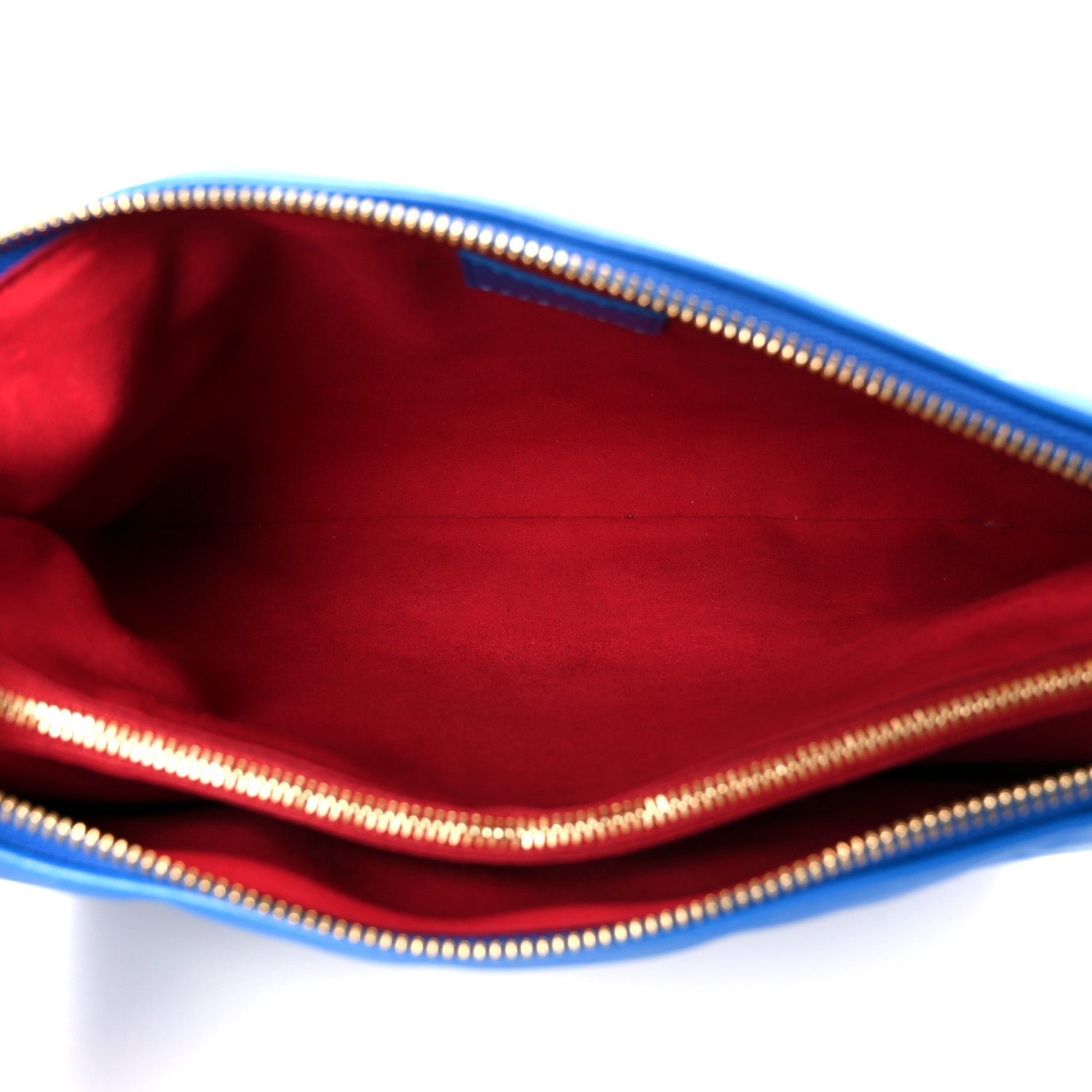 Lambskin Embossed Monogram Vuittamins Coussin PM Blue Red