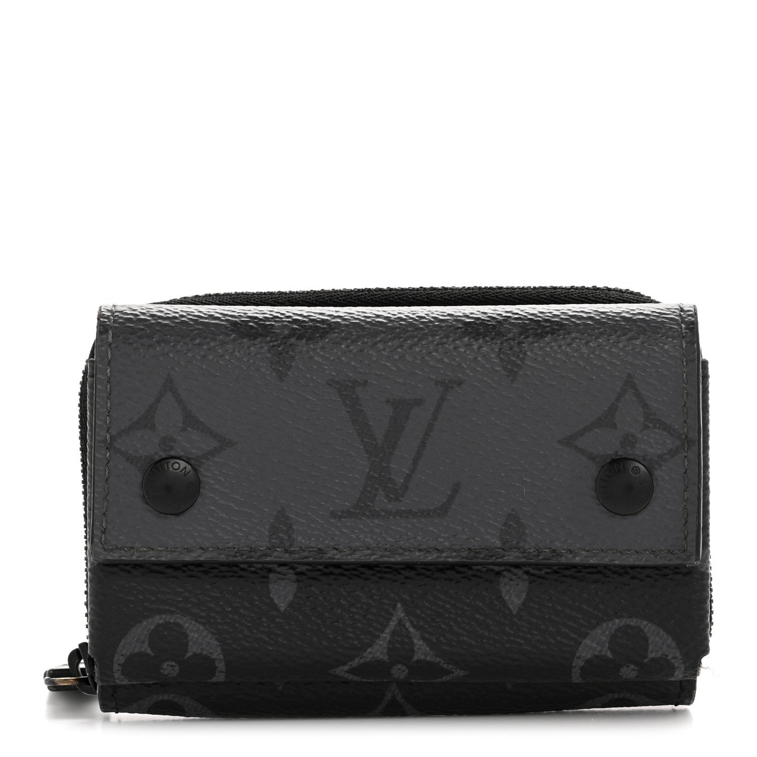 Reverse Monogram Eclipse Organizer Zippy Compact Wallet