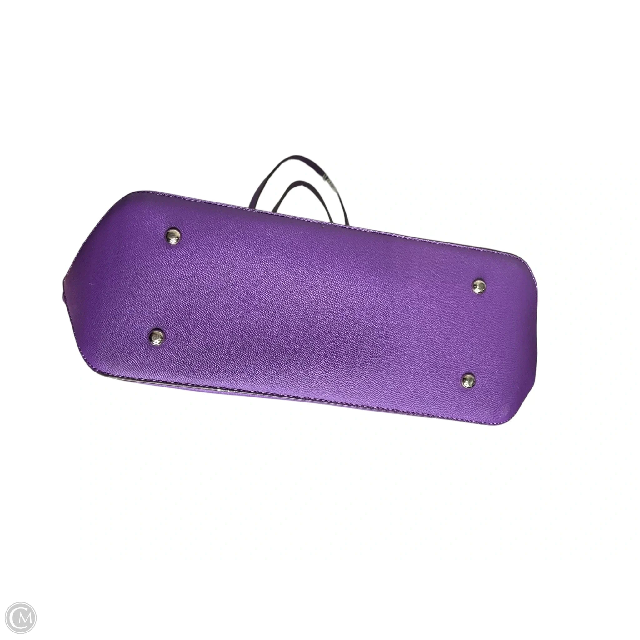 Handbag Leather By Nine West, Size: Large