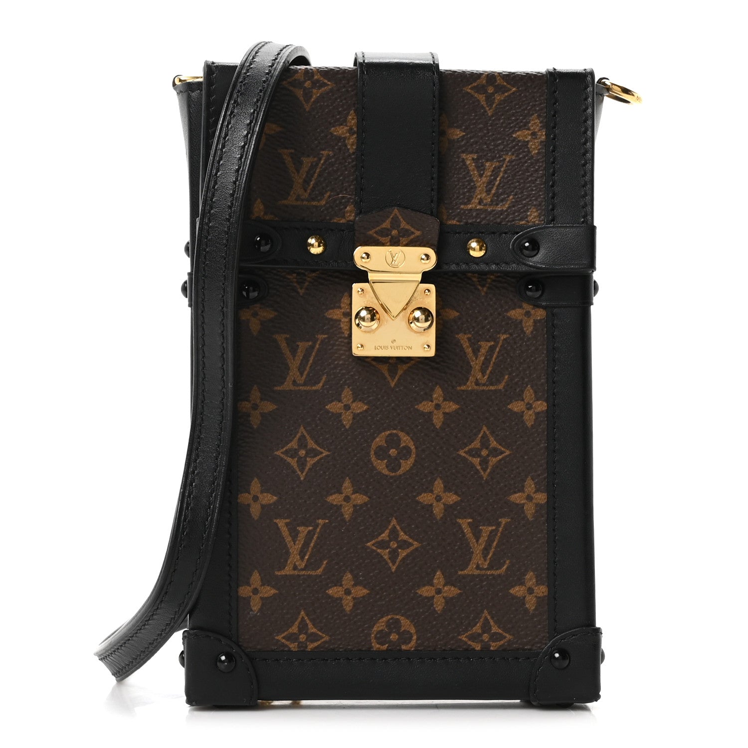Monogram Pochette Trunk Verticale Black