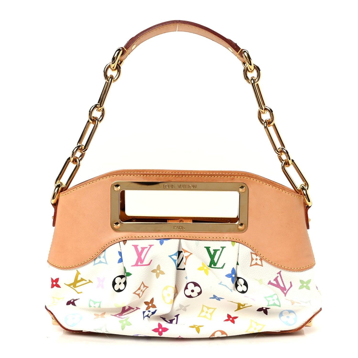 Monogram Multicolor Judy PM White
