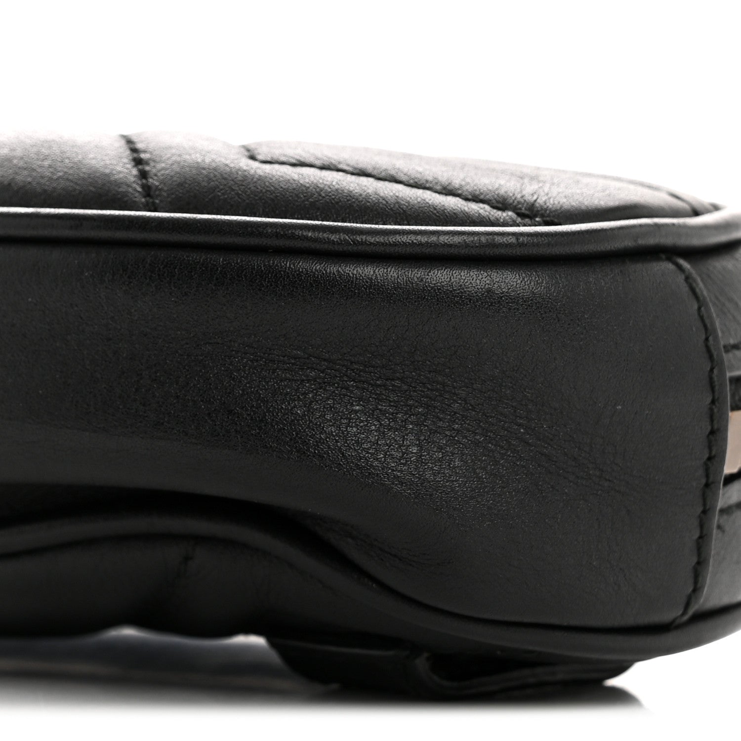 Calfskin Matelasse GG Marmont Belt Bag 105 42 Black