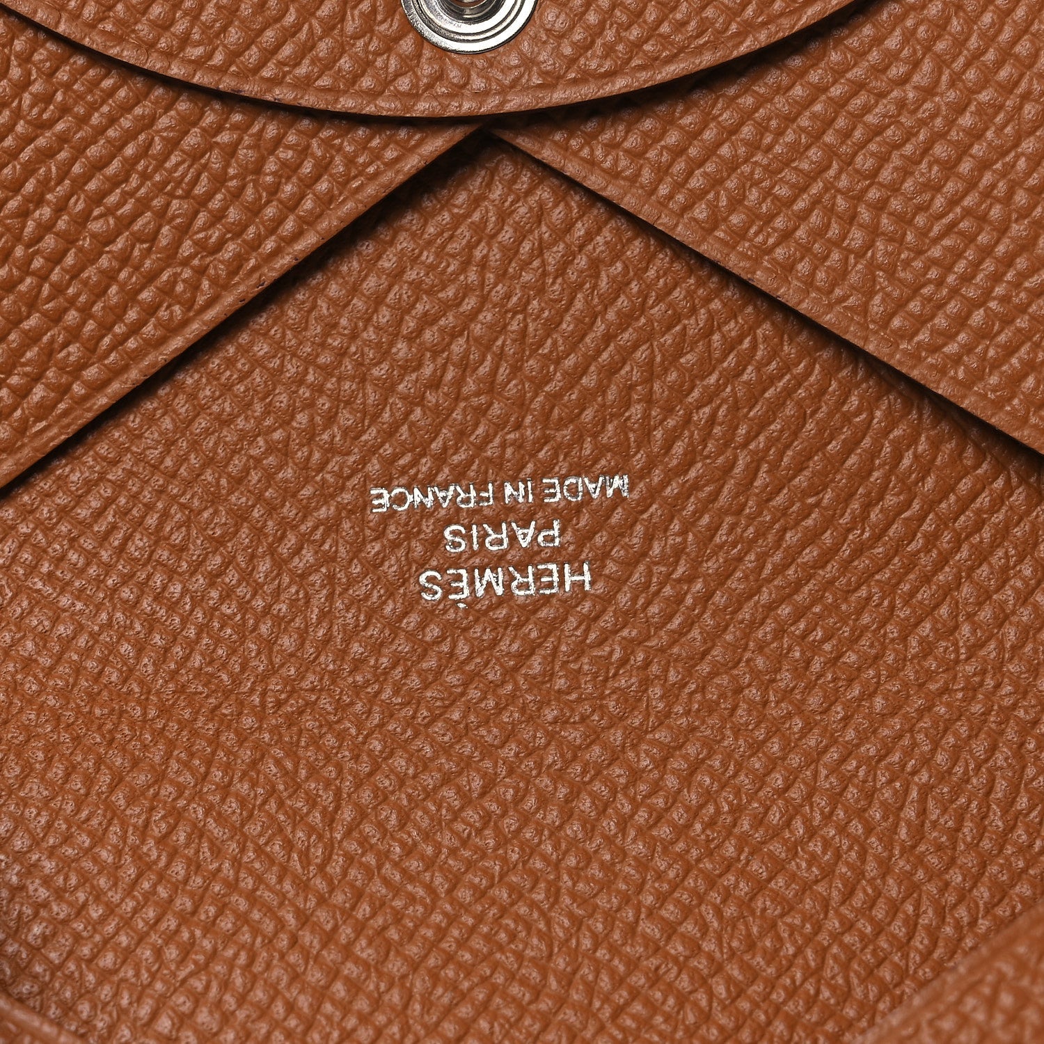 Epsom Calvi Card Case Gold