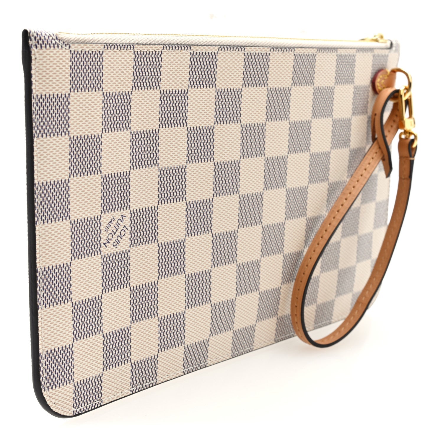 Damier Azur Braided Neverfull MM GM Pochette