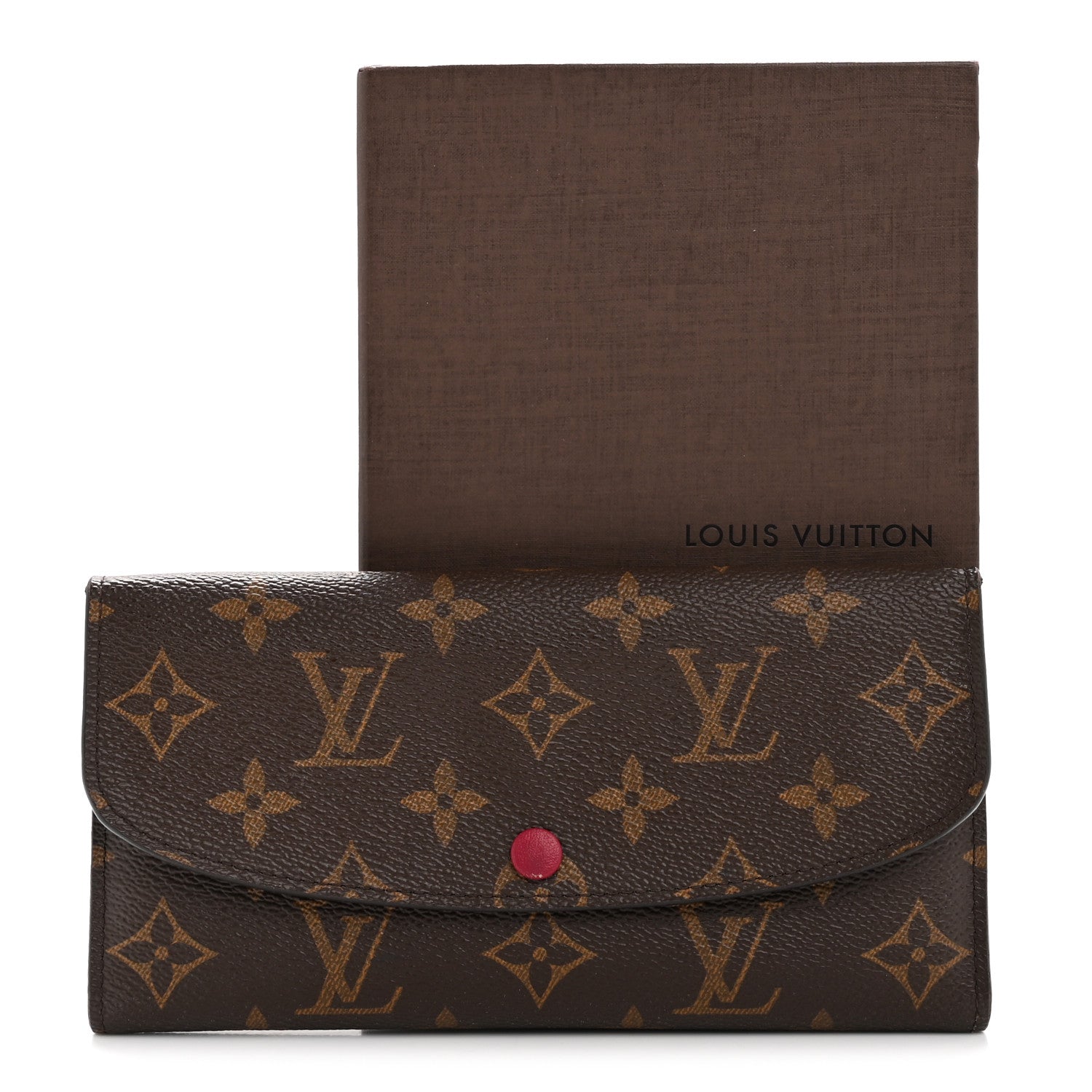 Monogram Emilie Wallet Fuchsia