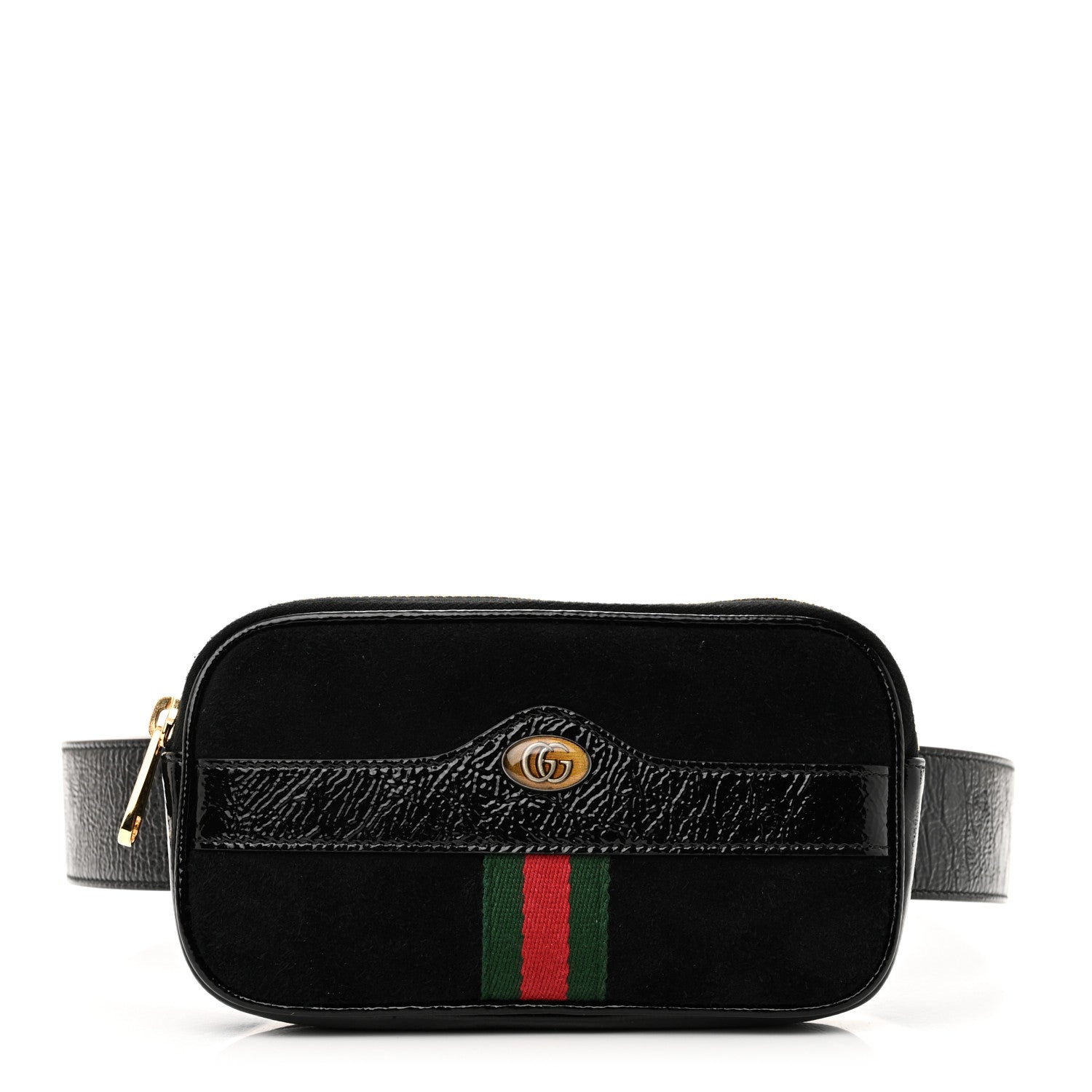 Suede Patent Ophidia Belted iPhone Case 85 34 Black