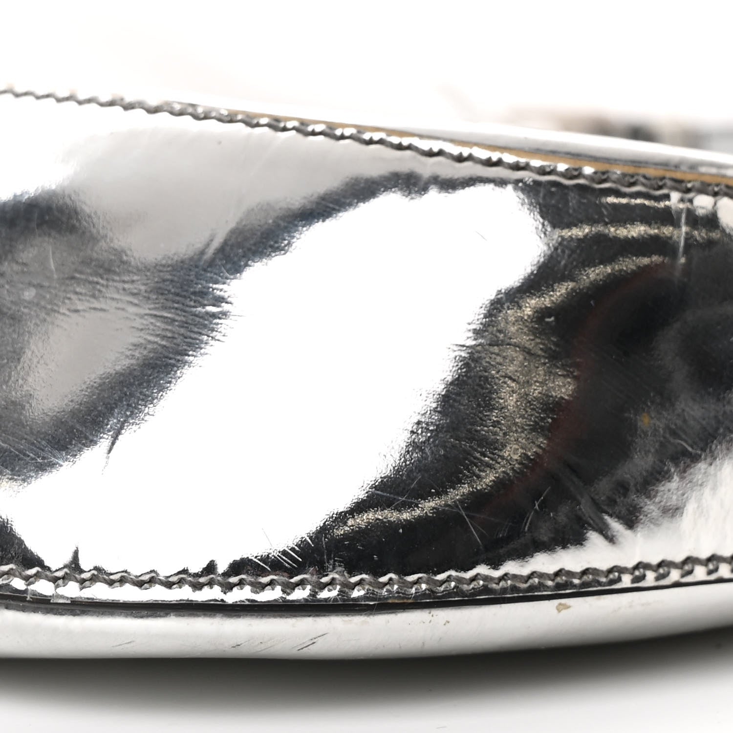Spazzolato Cleo Shoulder Bag Argento