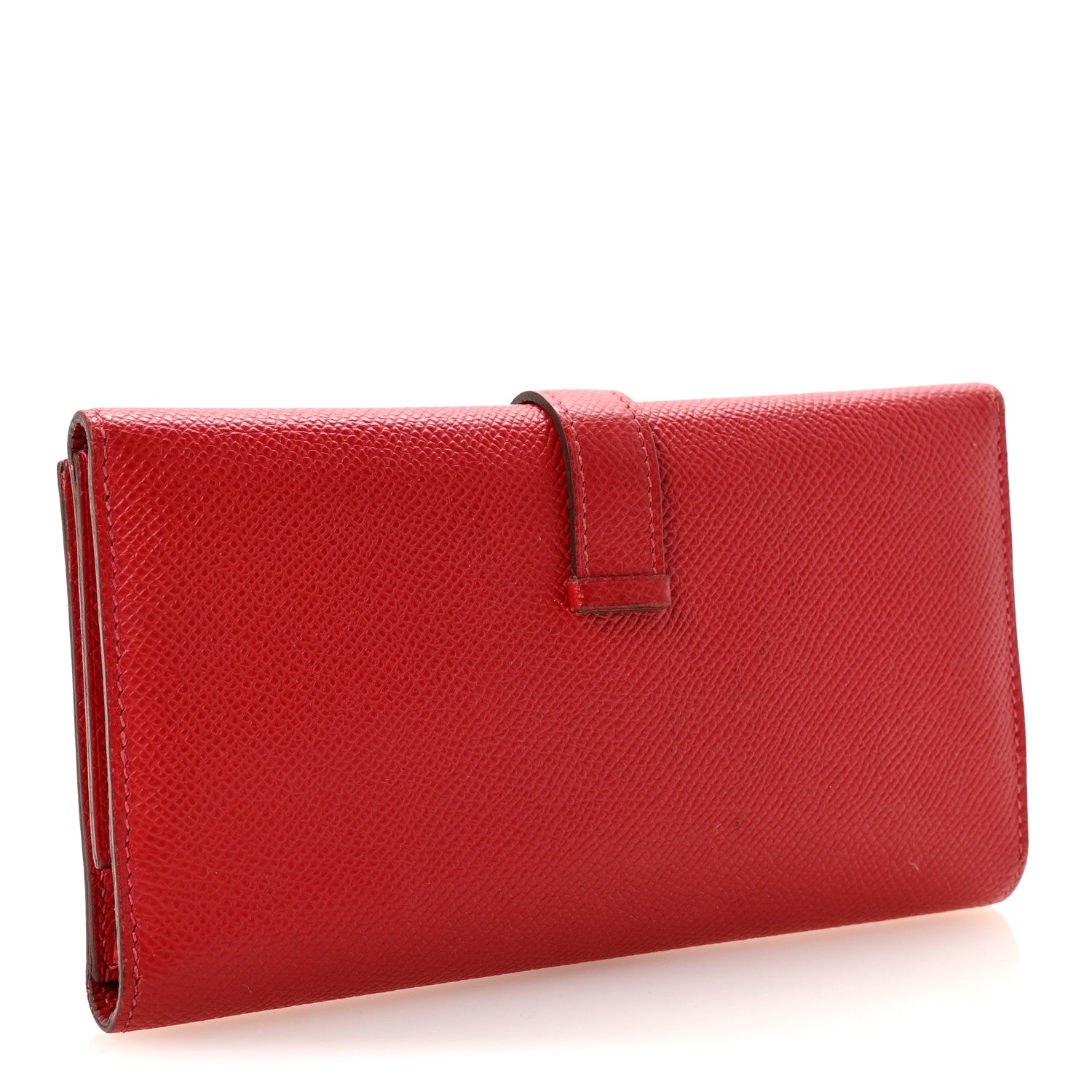 Epsom Bearn Gusset Wallet Rouge Casaque