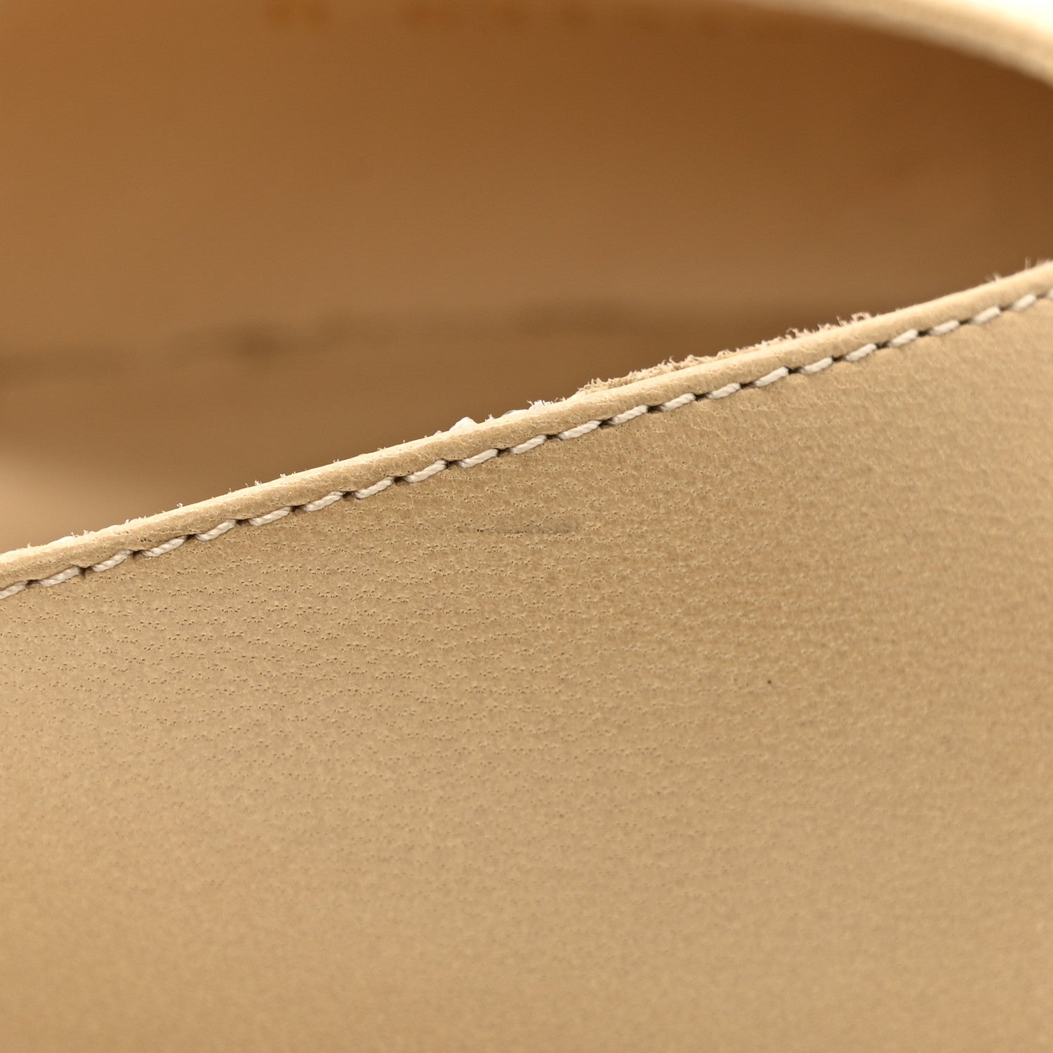 Goatskin Grosgrain Cap Toe CC Slingback Pumps 38.5 Beige Black