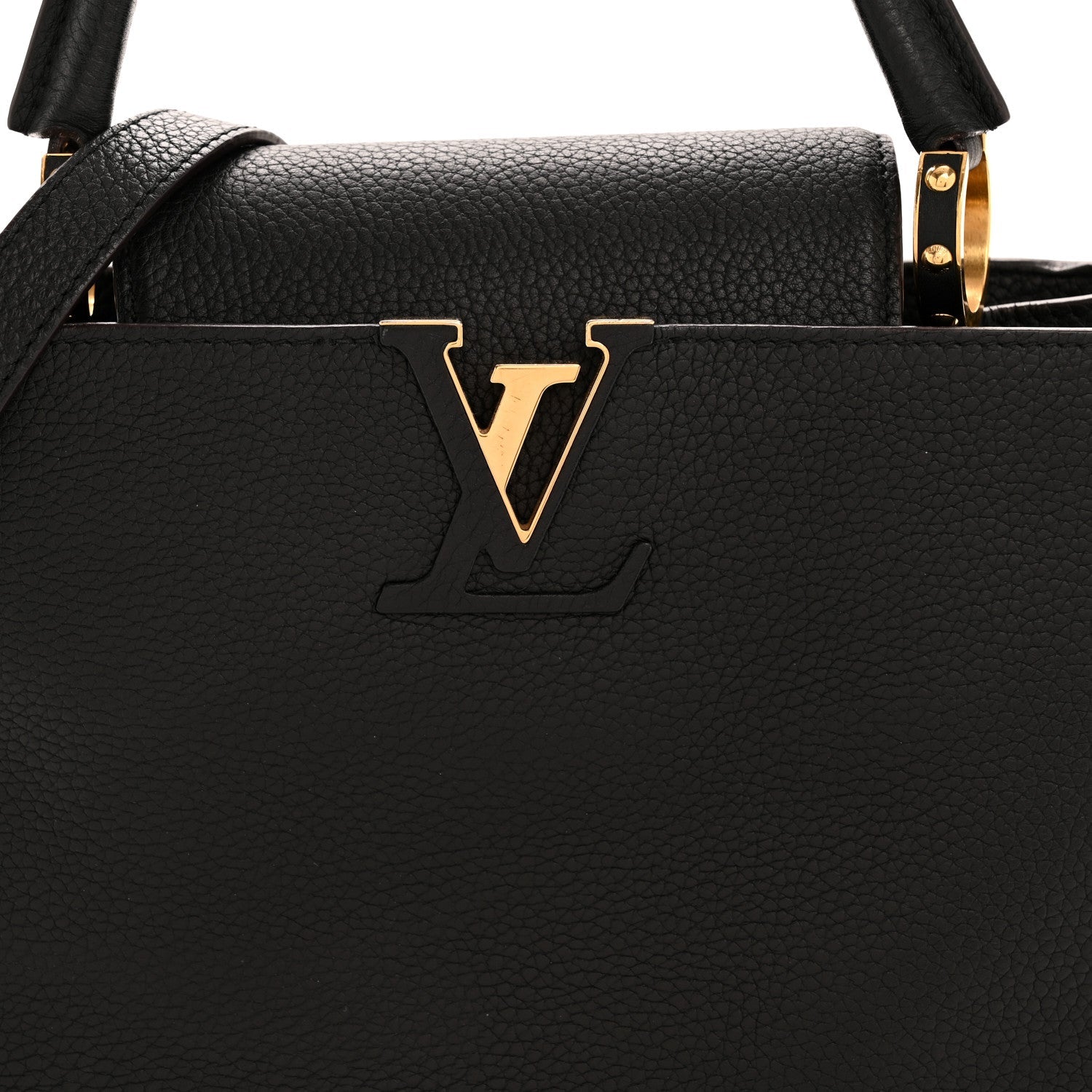 Taurillon Capucines PM Black