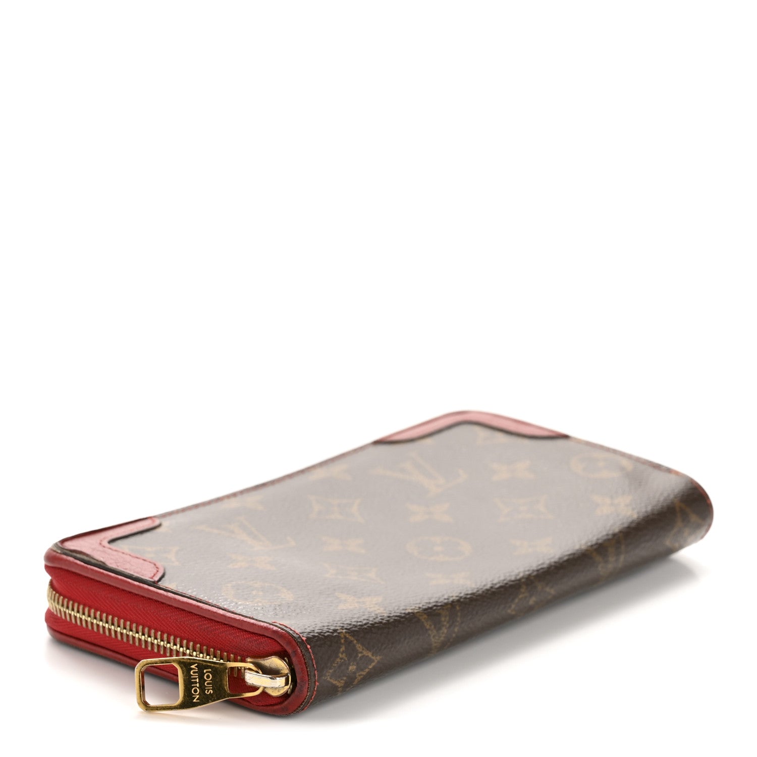 Monogram Retiro Zippy Wallet Cherry