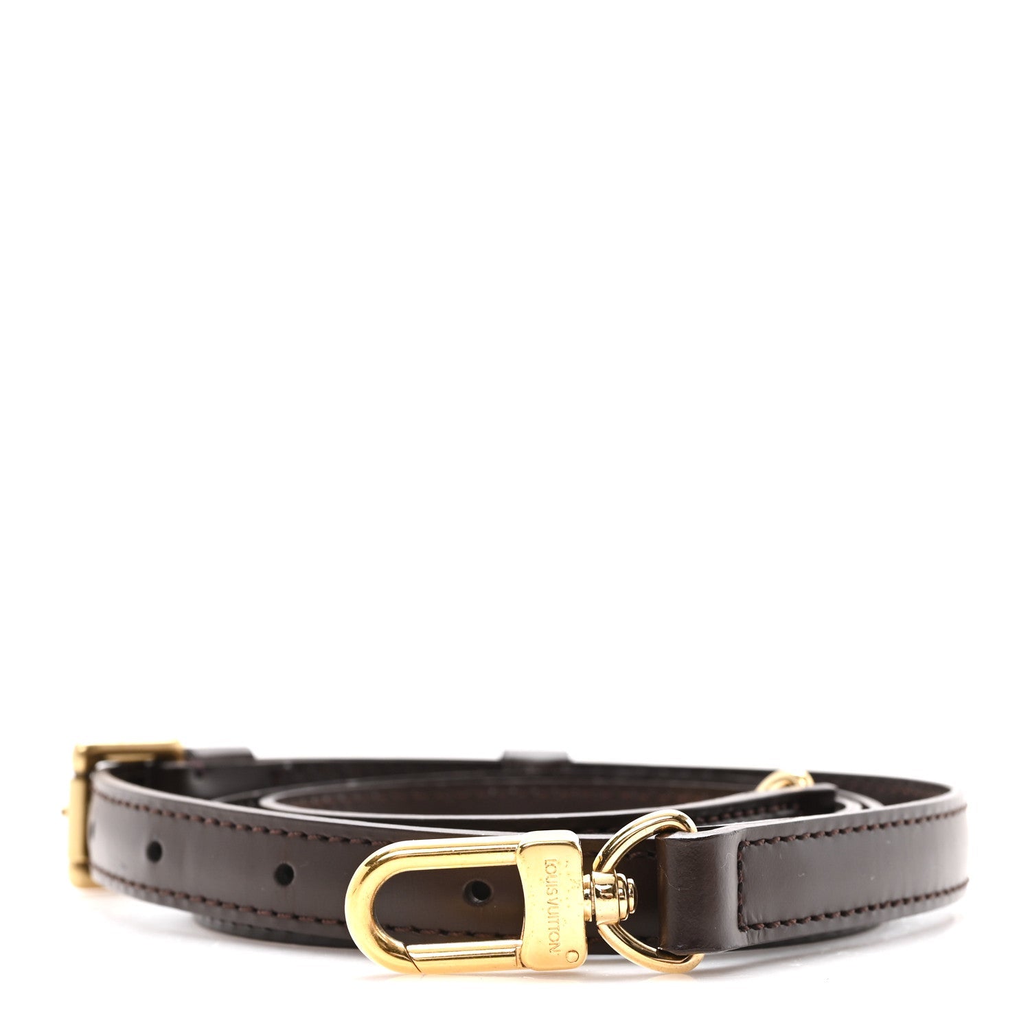 Calfskin 16mm Adjustable Shoulder Strap Brown