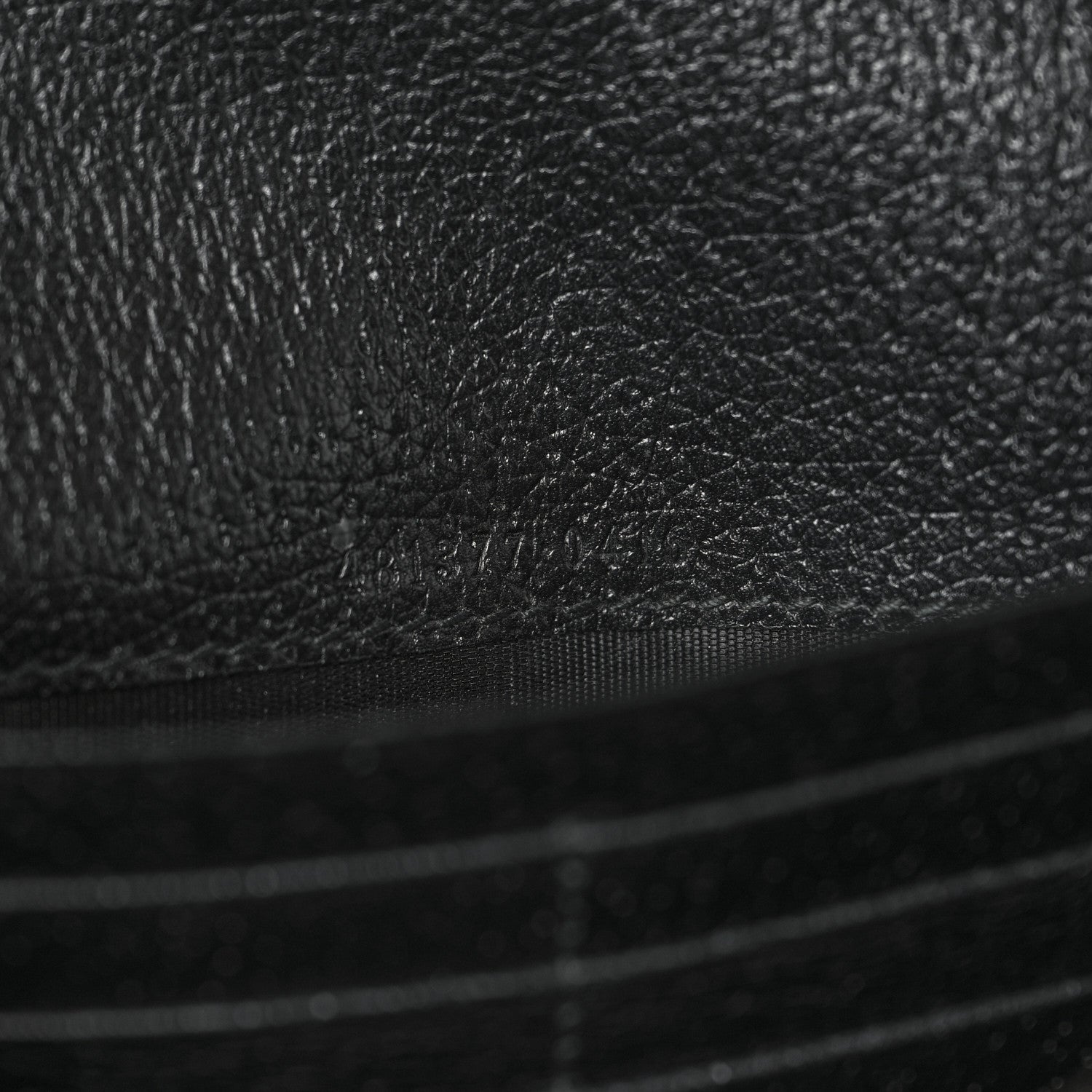 Calfskin Web Mini Dionysus Chain Wallet Black