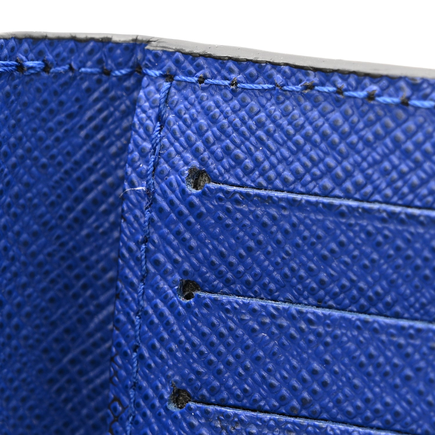 Epi Monogram Eclipse Pocket Organizer Black Blue