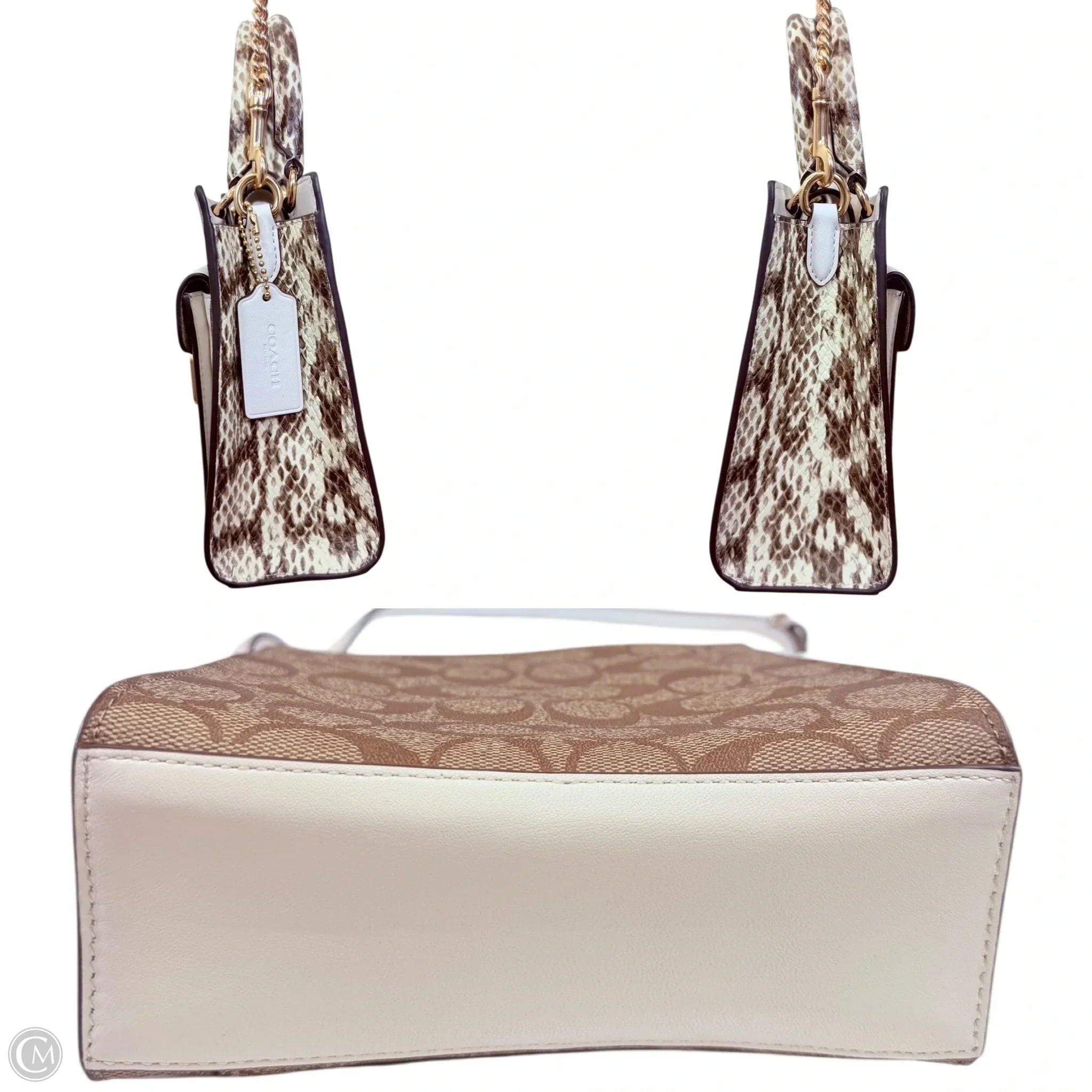 Crossbody Designer By Coach, Size: Medium