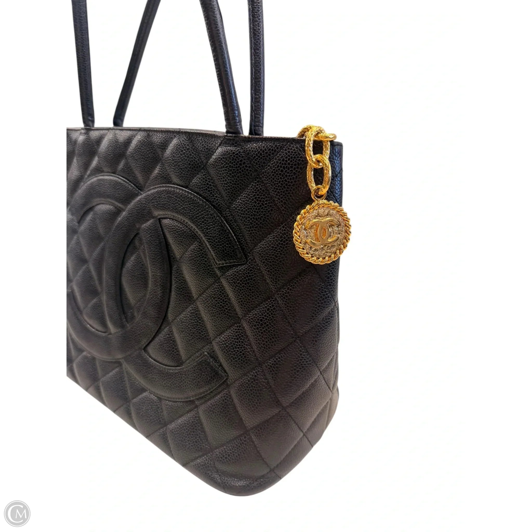 Medallion Tote Luxury Designer By Chanel, Size: Medium