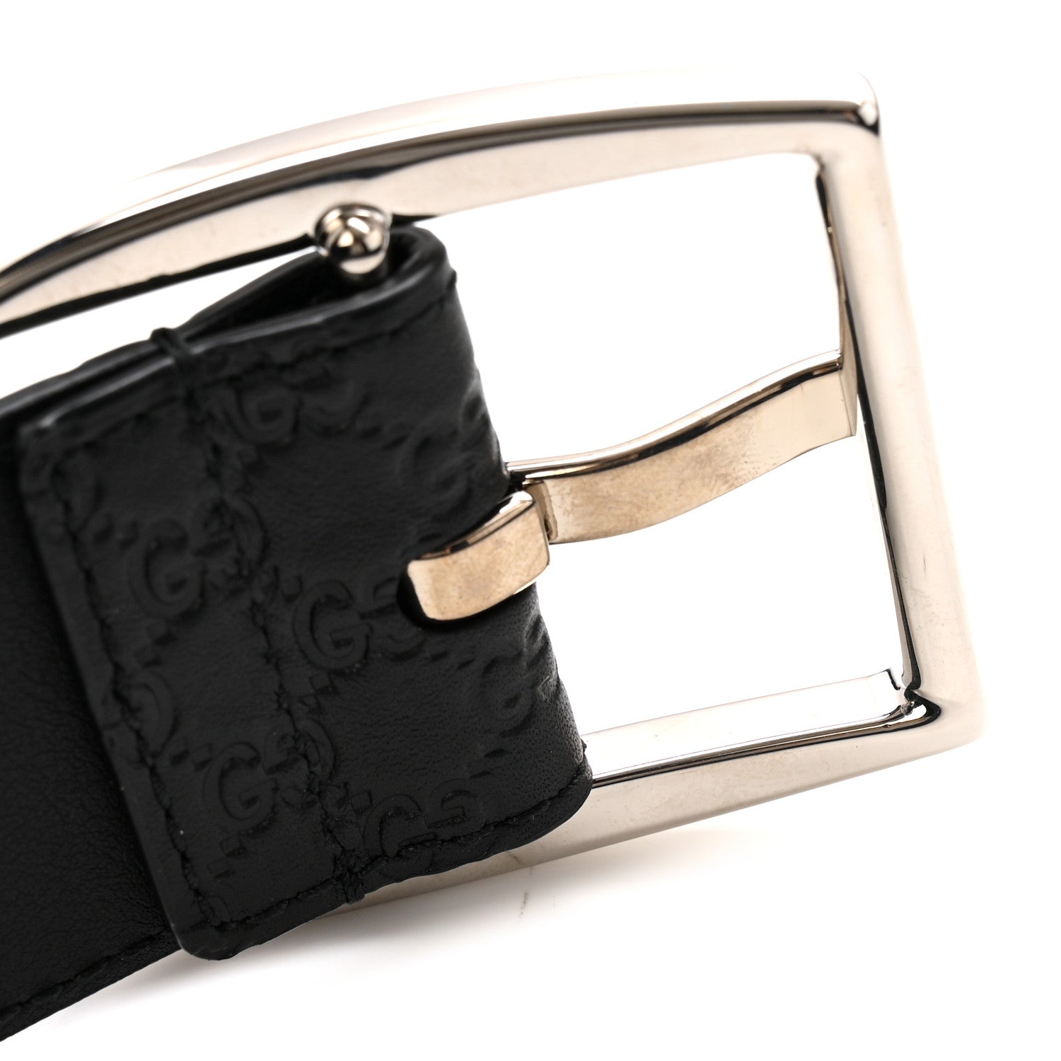 Soft Microguccissima 40mm Belt 110 44 Black