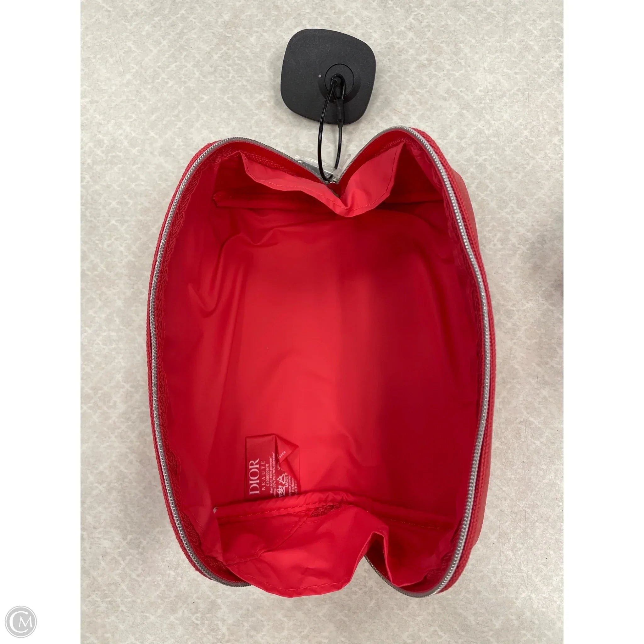 Makeup Bag Luxury Designer By Dior, Size: Medium