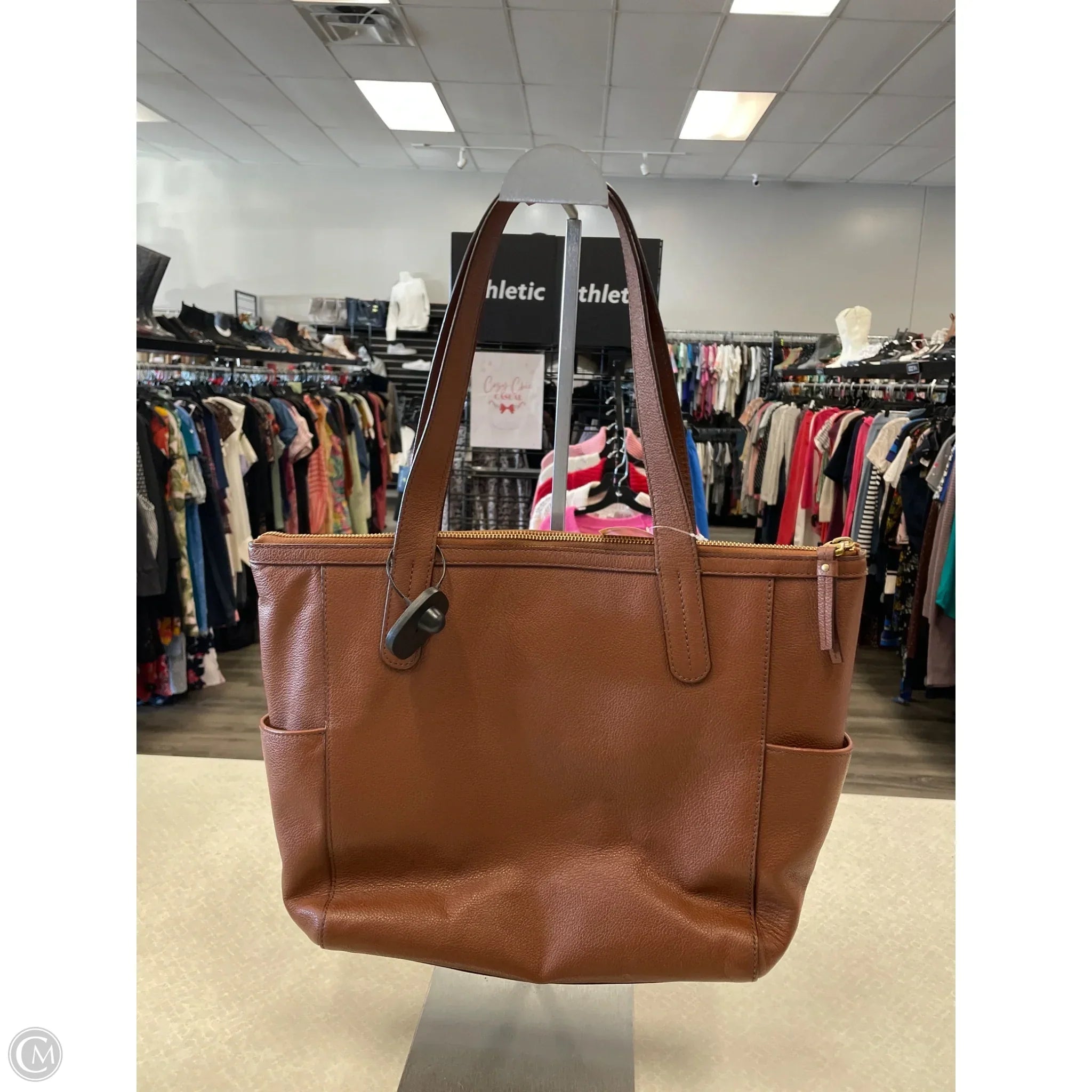 Handbag By Fossil, Size: Medium