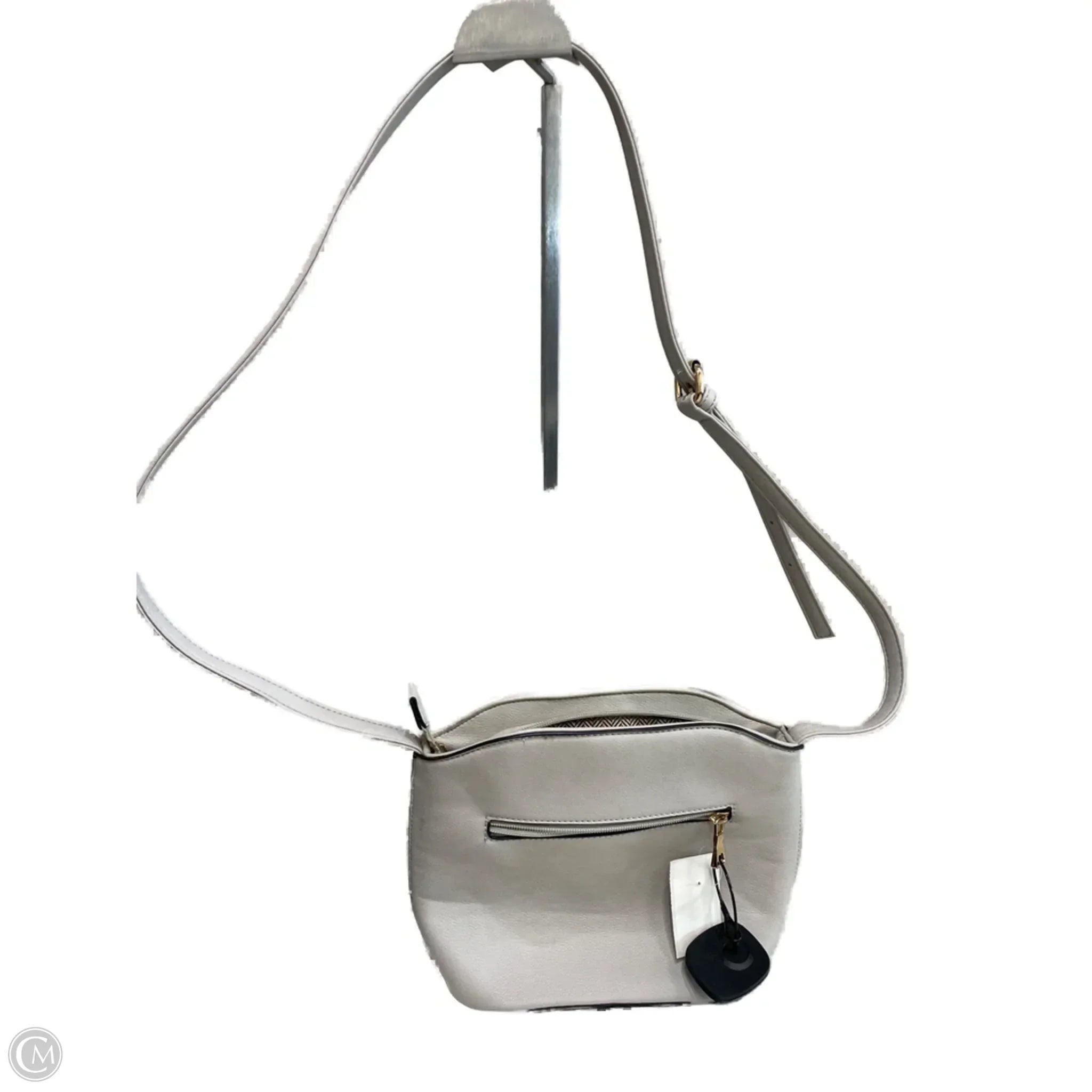 Crossbody Leather By Clothes Mentor, Size: Medium