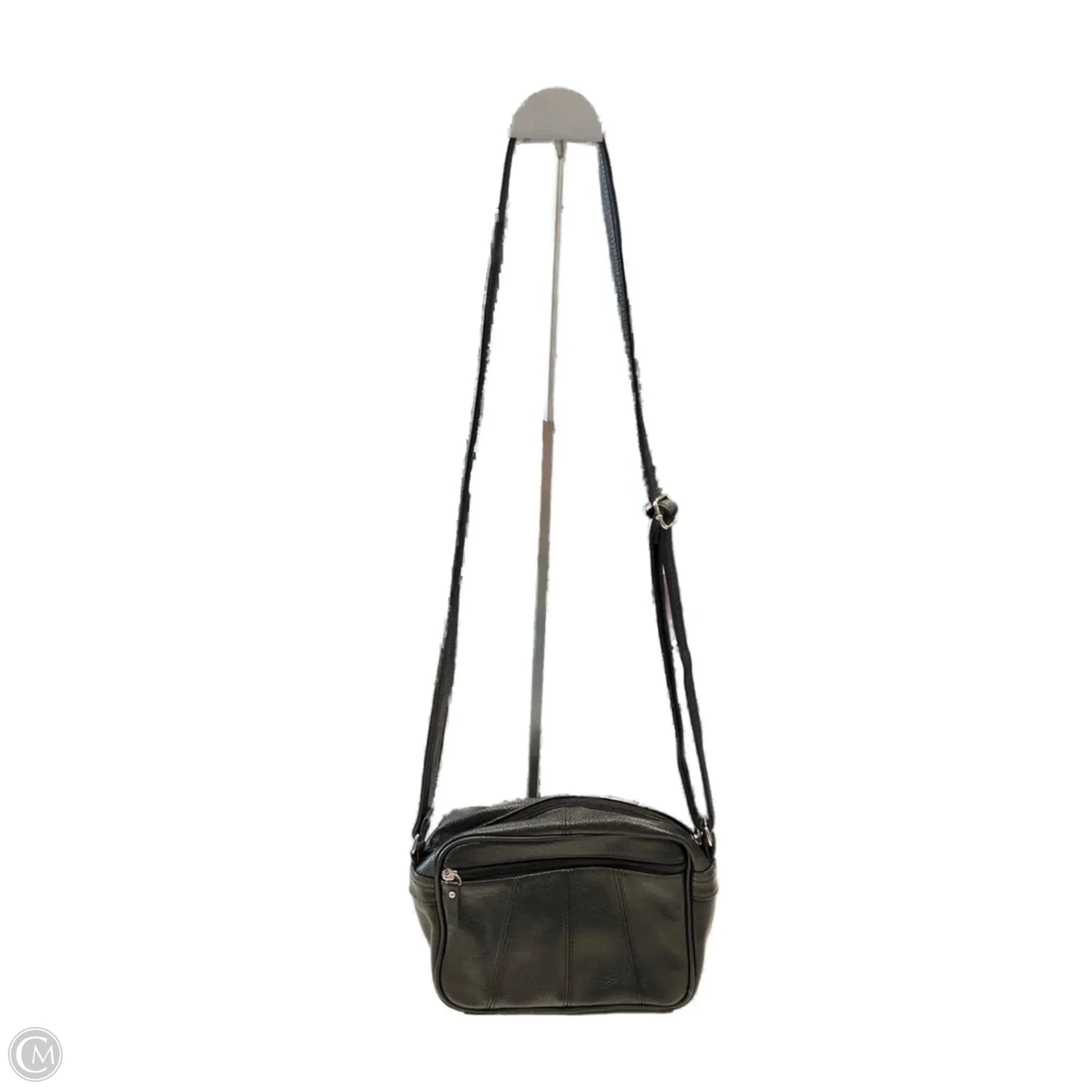 Crossbody Leather By Cmc, Size: Medium