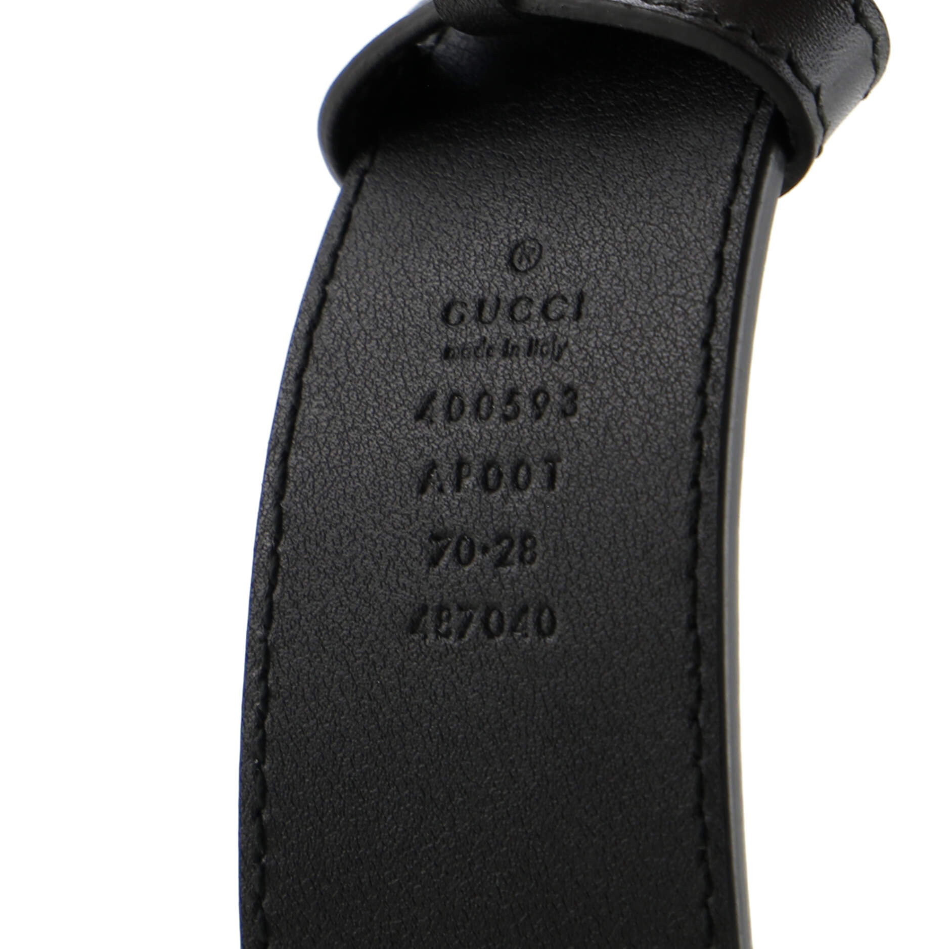 GG Marmont Belt Leather Wide 90