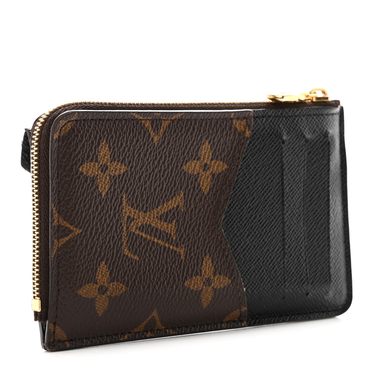 Monogram Recto Verso Card Holder Black