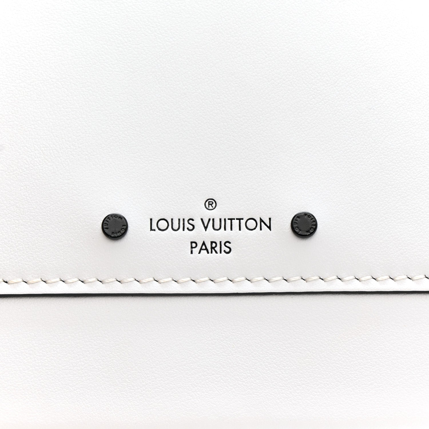 Calfskin Around Me PM White Black