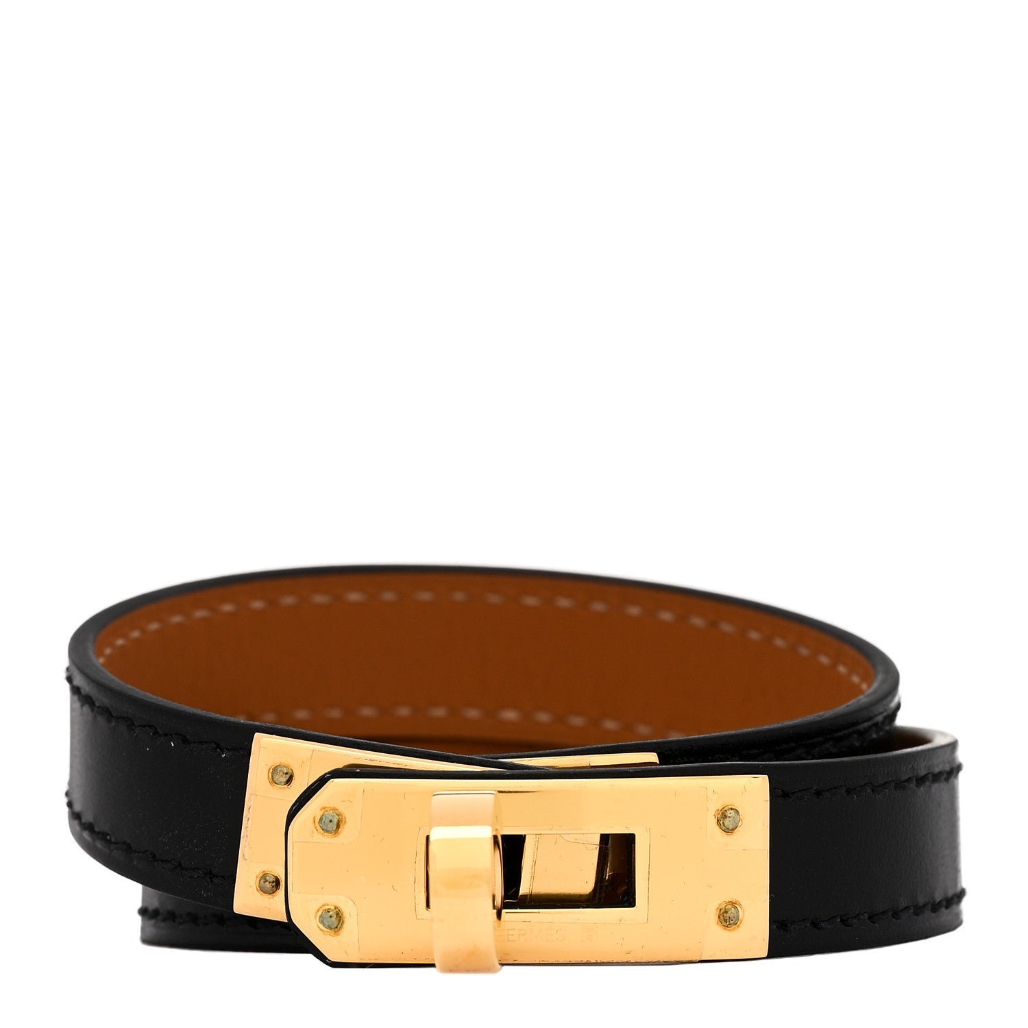 Swift Mini Kelly Double Tour Bracelet T2 Black