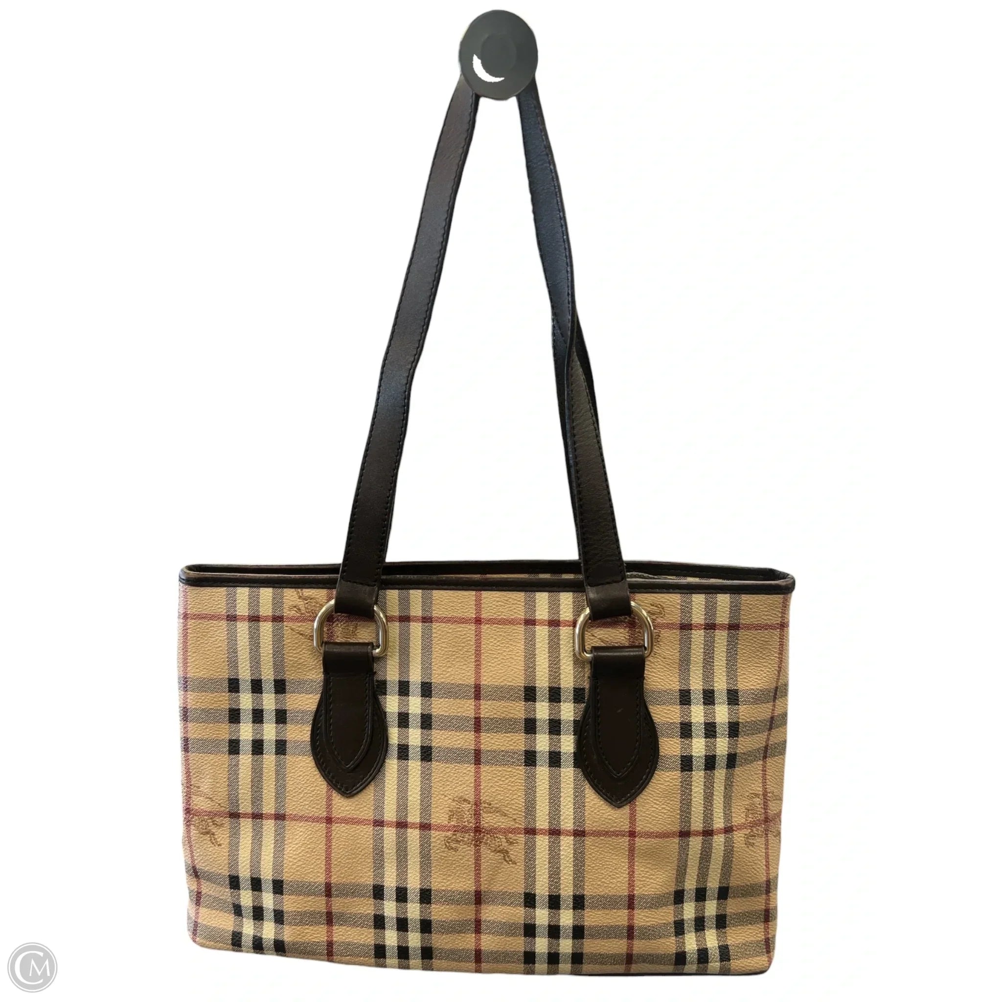 Tote Luxury Designer By Burberry, Size: Medium