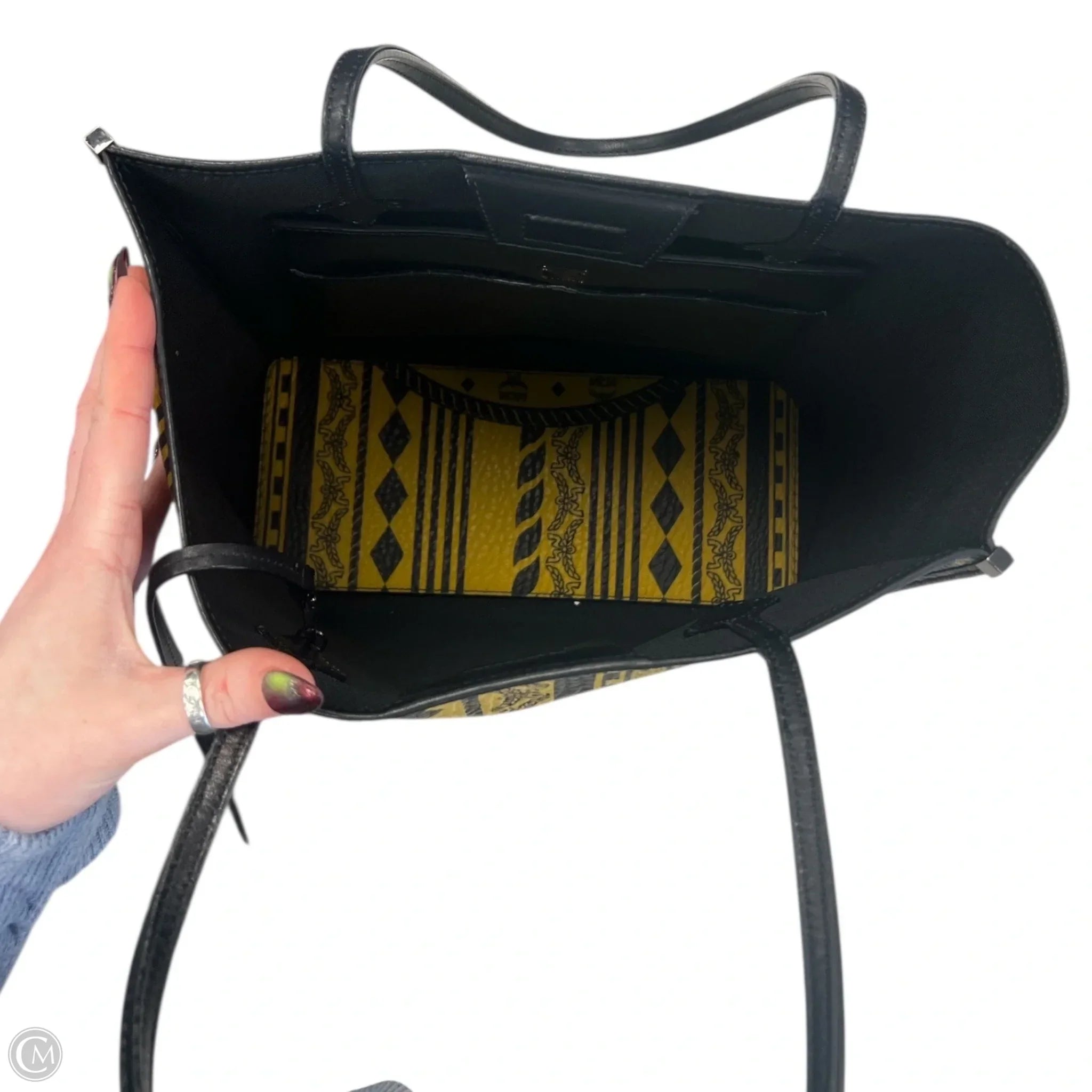 Tote Luxury Designer By Mcm, Size: Large