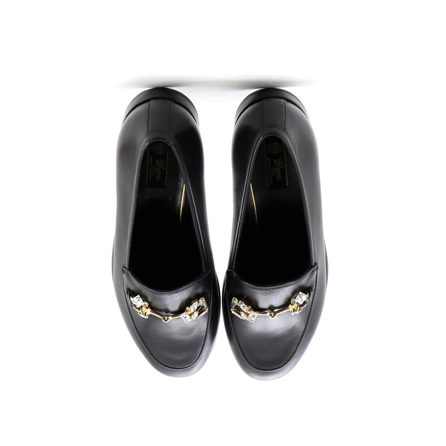 Women's Jordaan Loafers Leather with Crystals