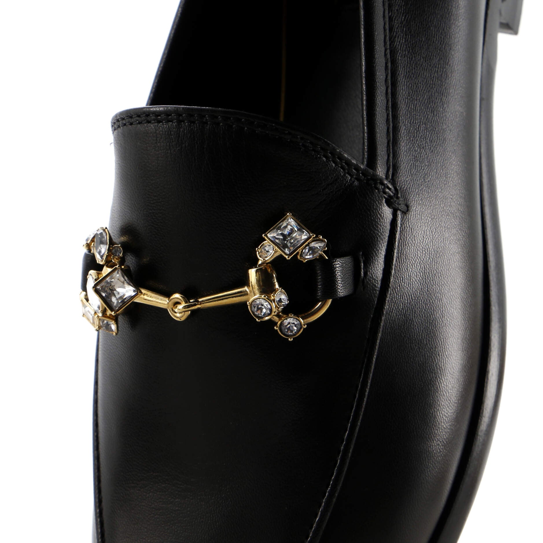 Women's Jordaan Loafers Leather with Crystals