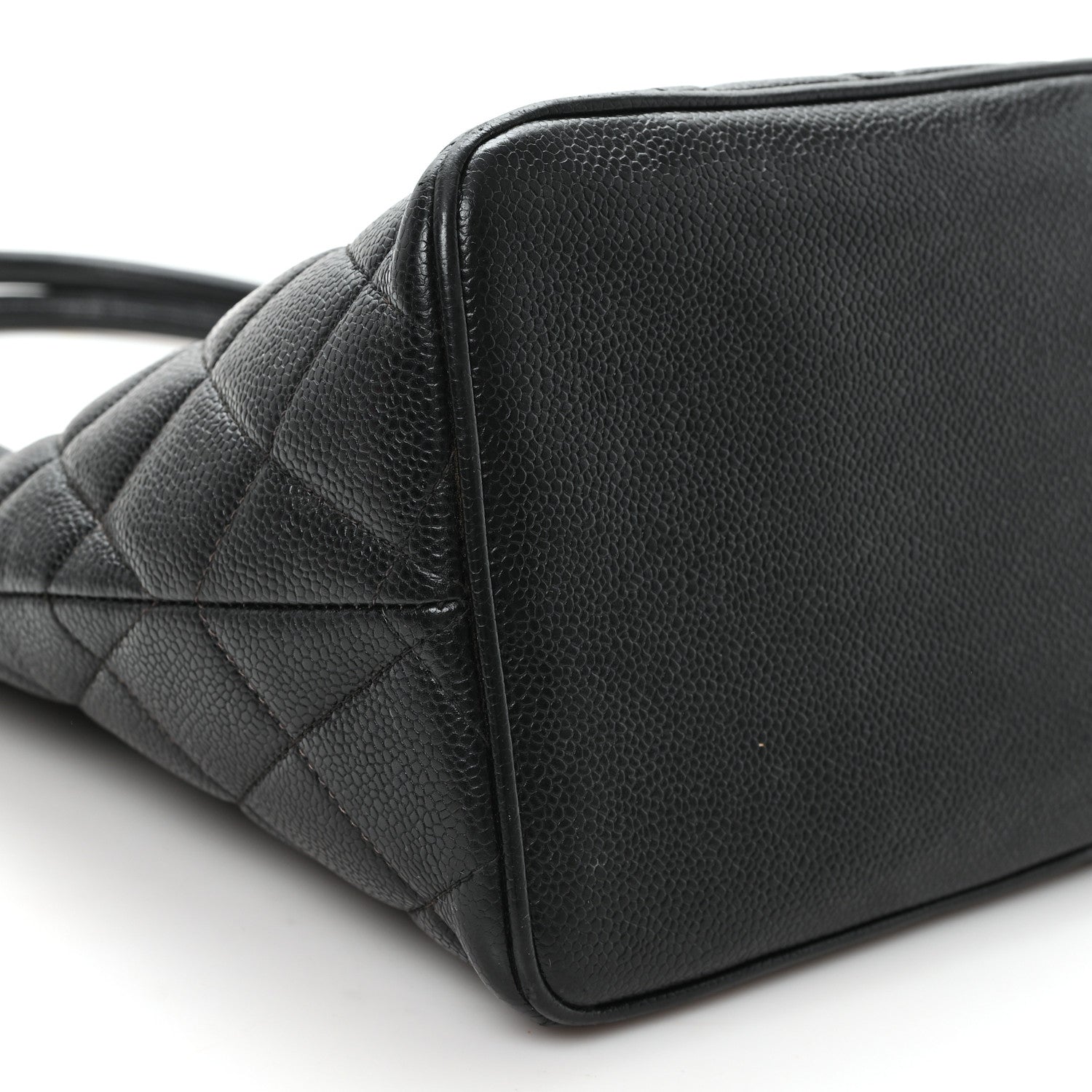 Caviar Quilted Medallion Tote