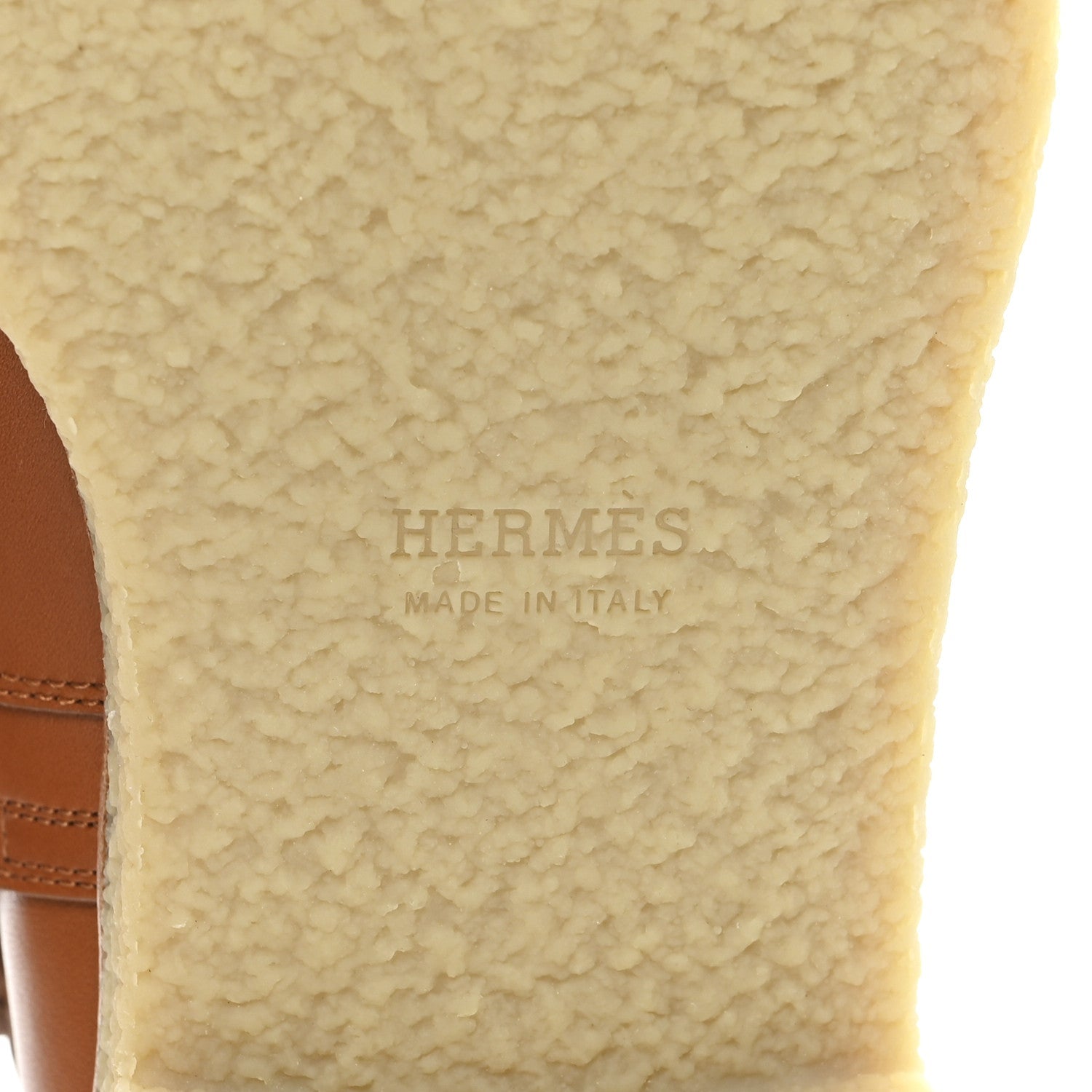 Heritage Calfskin Follow Ankle Boots 40.5 Naturel