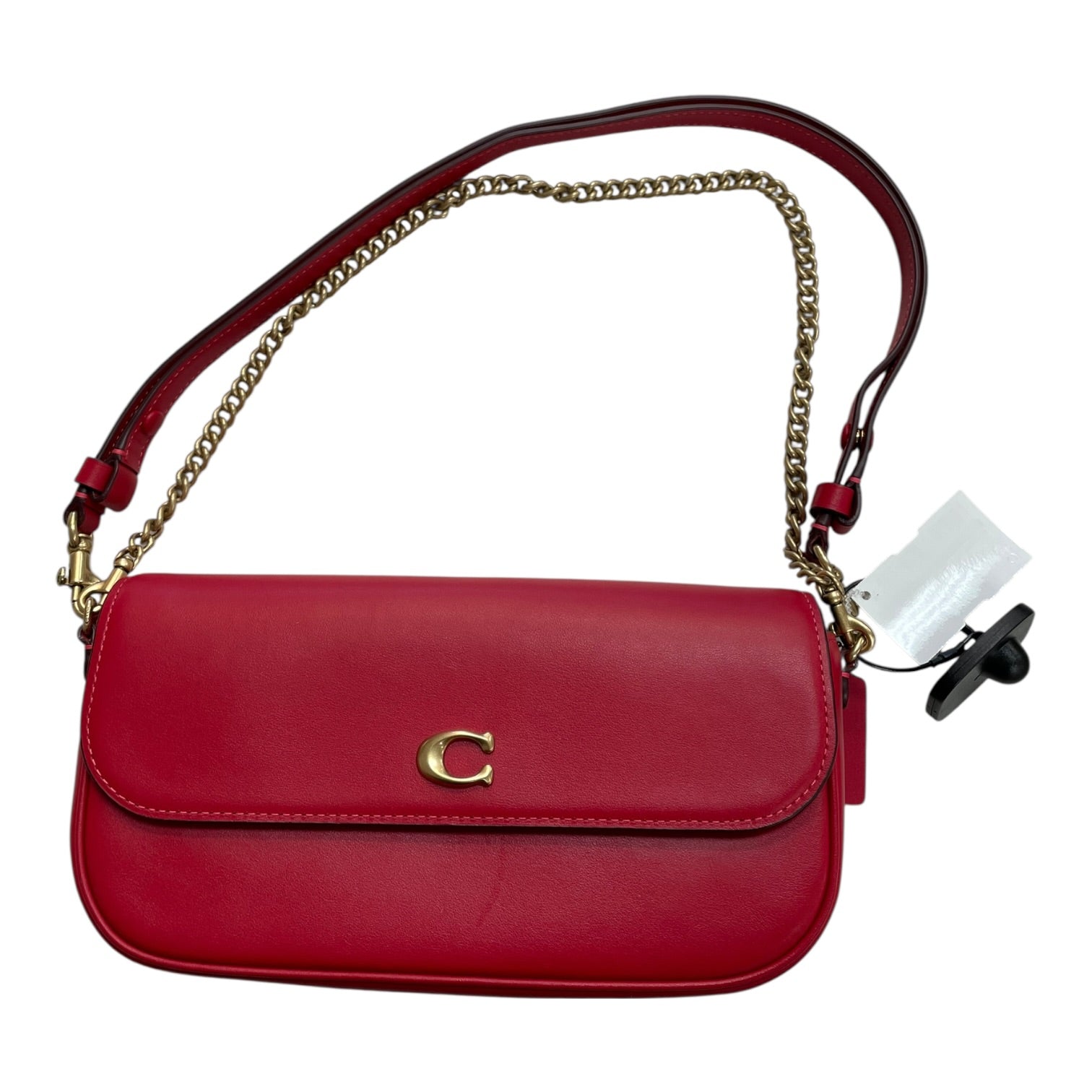 Handbag Designer By Coach In Red, Size:Small