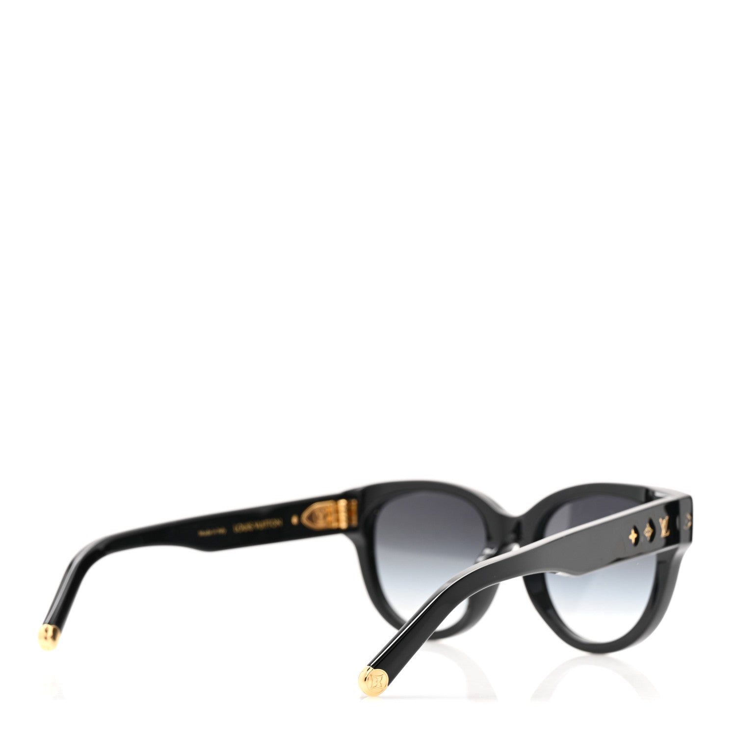 Acetate My Monogram Square Sunglasses Z1526E Black
