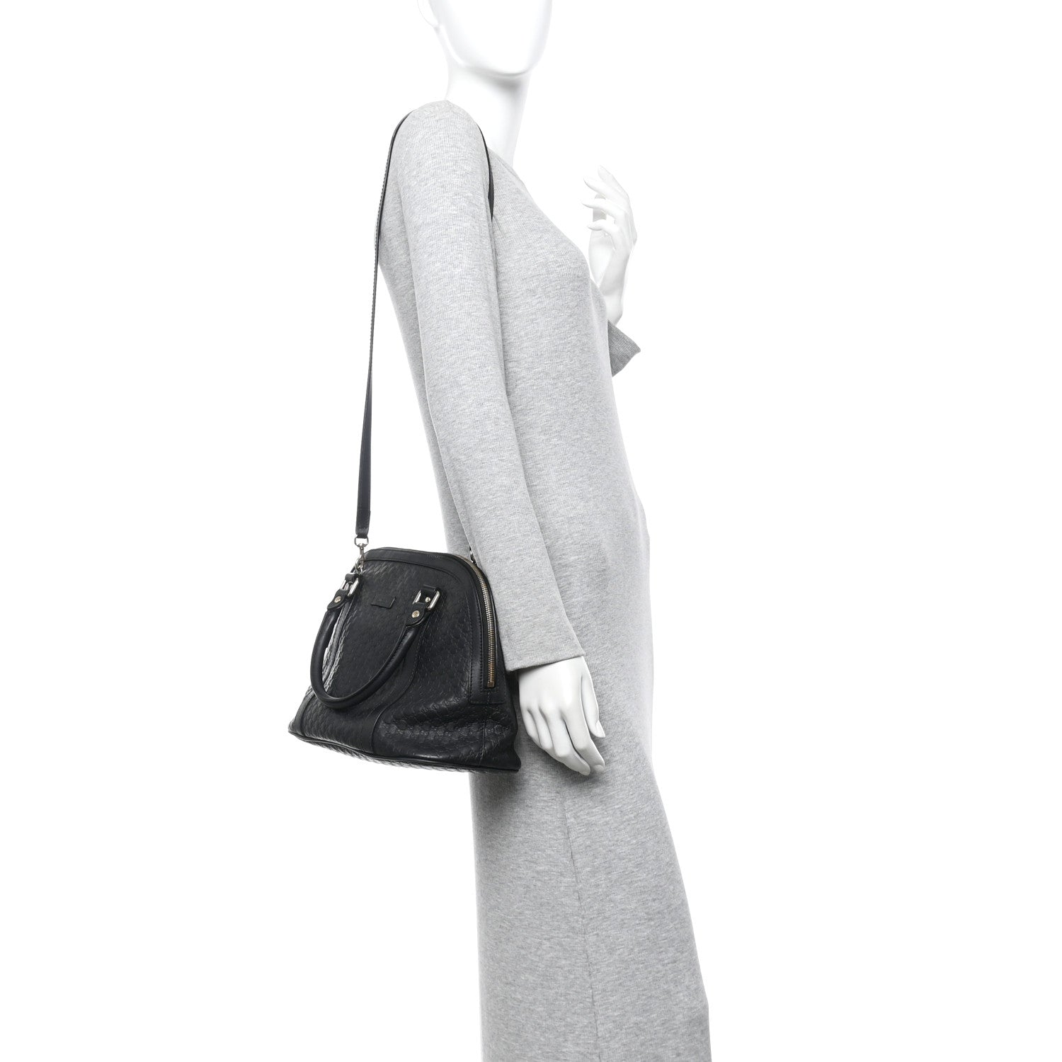Microguccissima Dome Bag Black