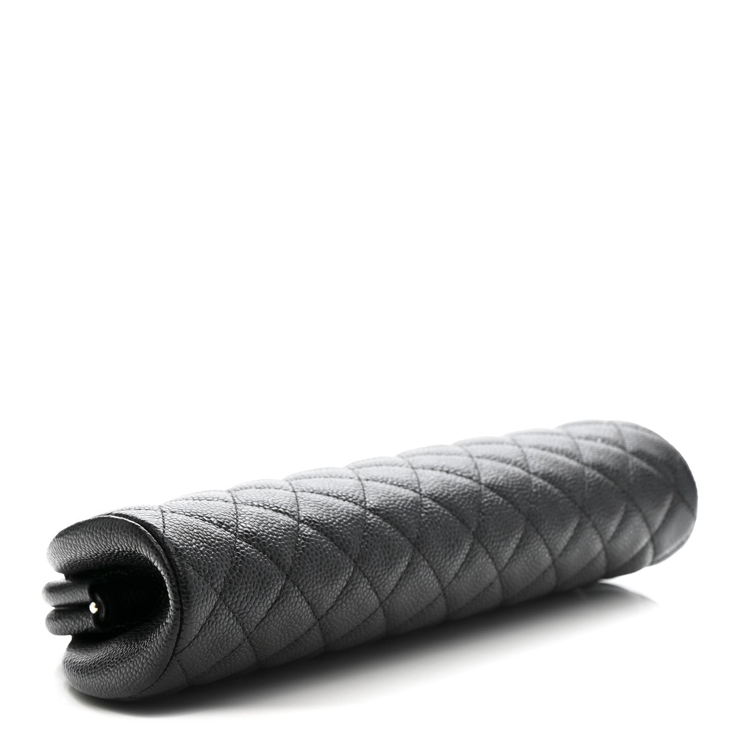 Caviar Quilted Timeless Clutch Black