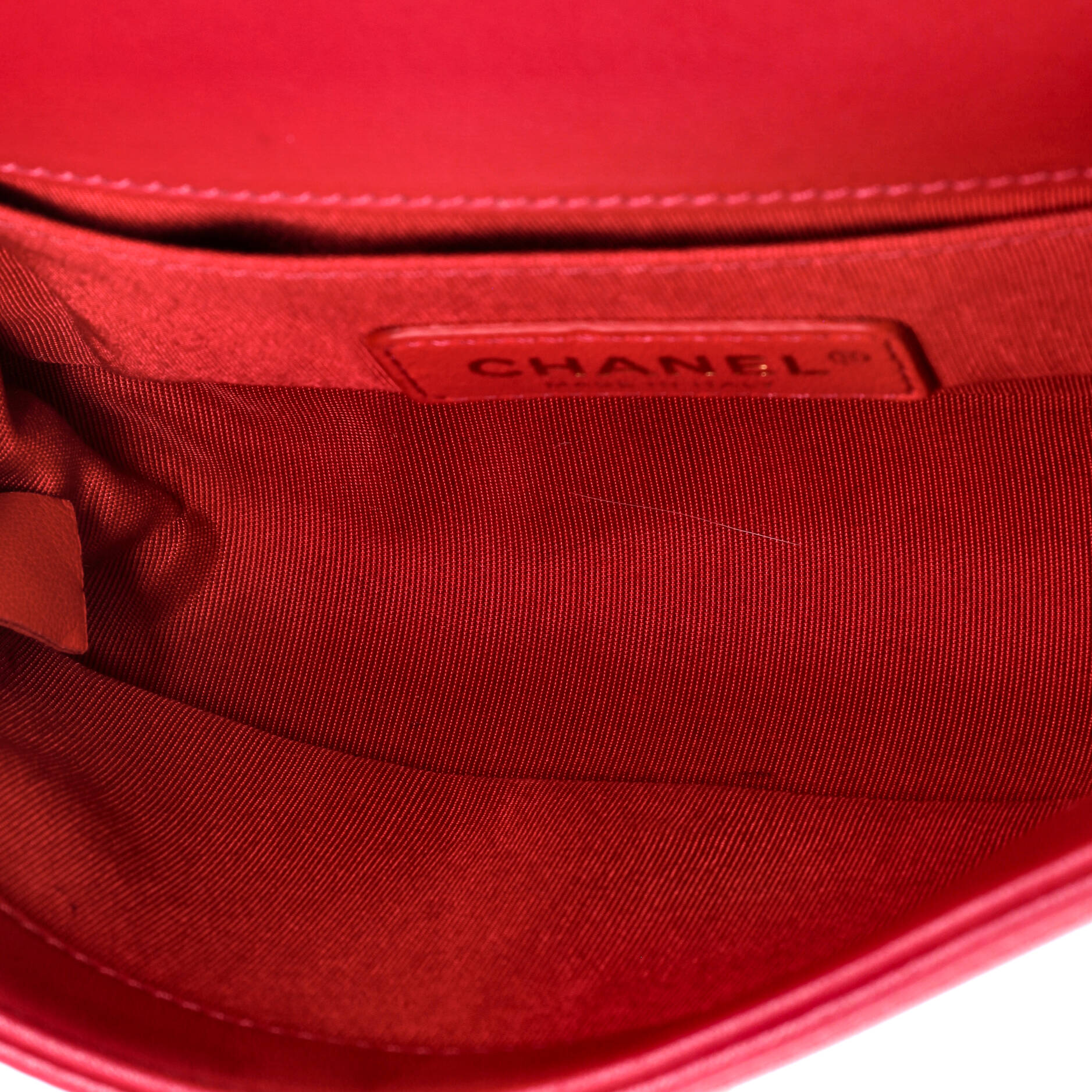Boy Flap Bag Chevron Velvet Small