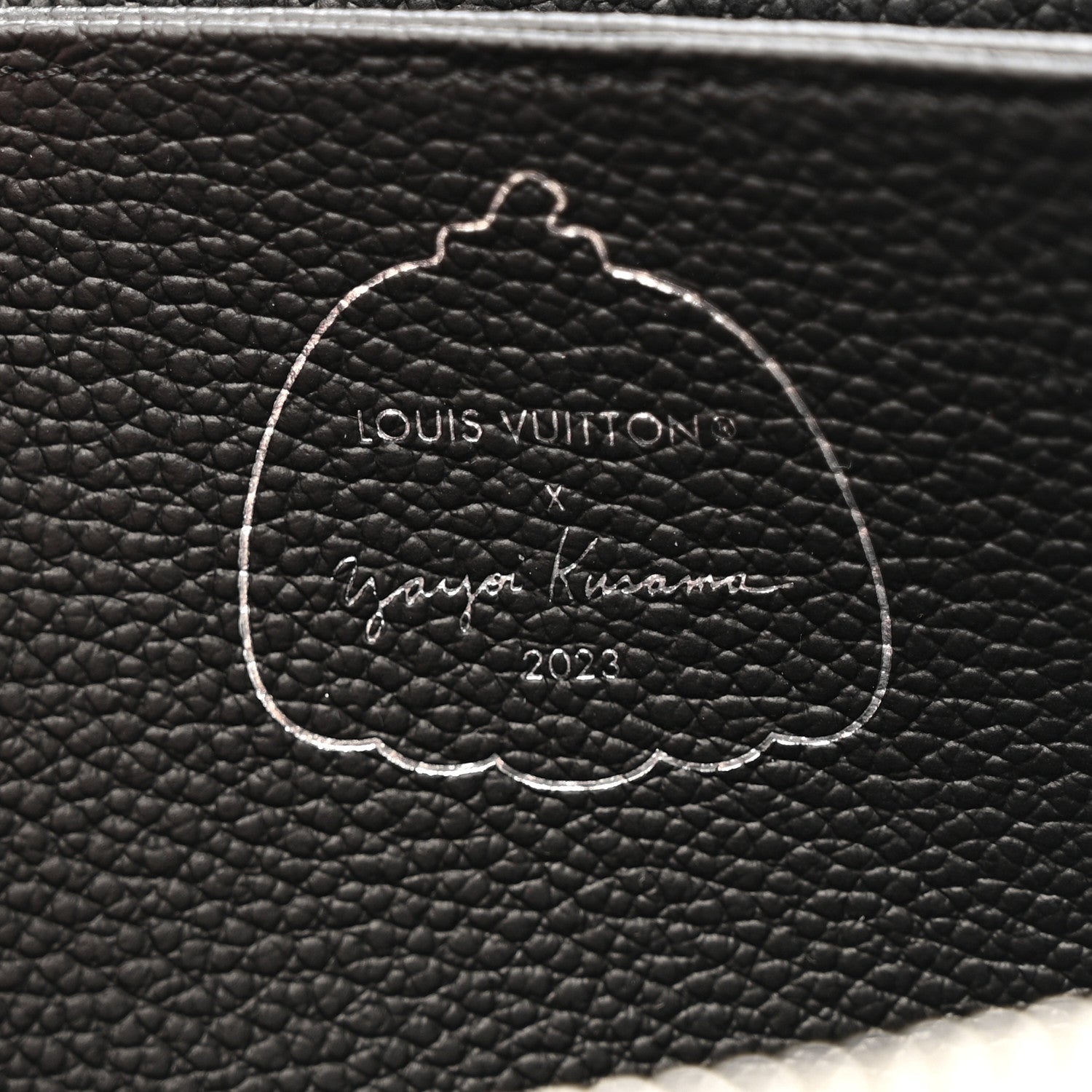 LV X YK Empreinte Zippy Wallet Black White