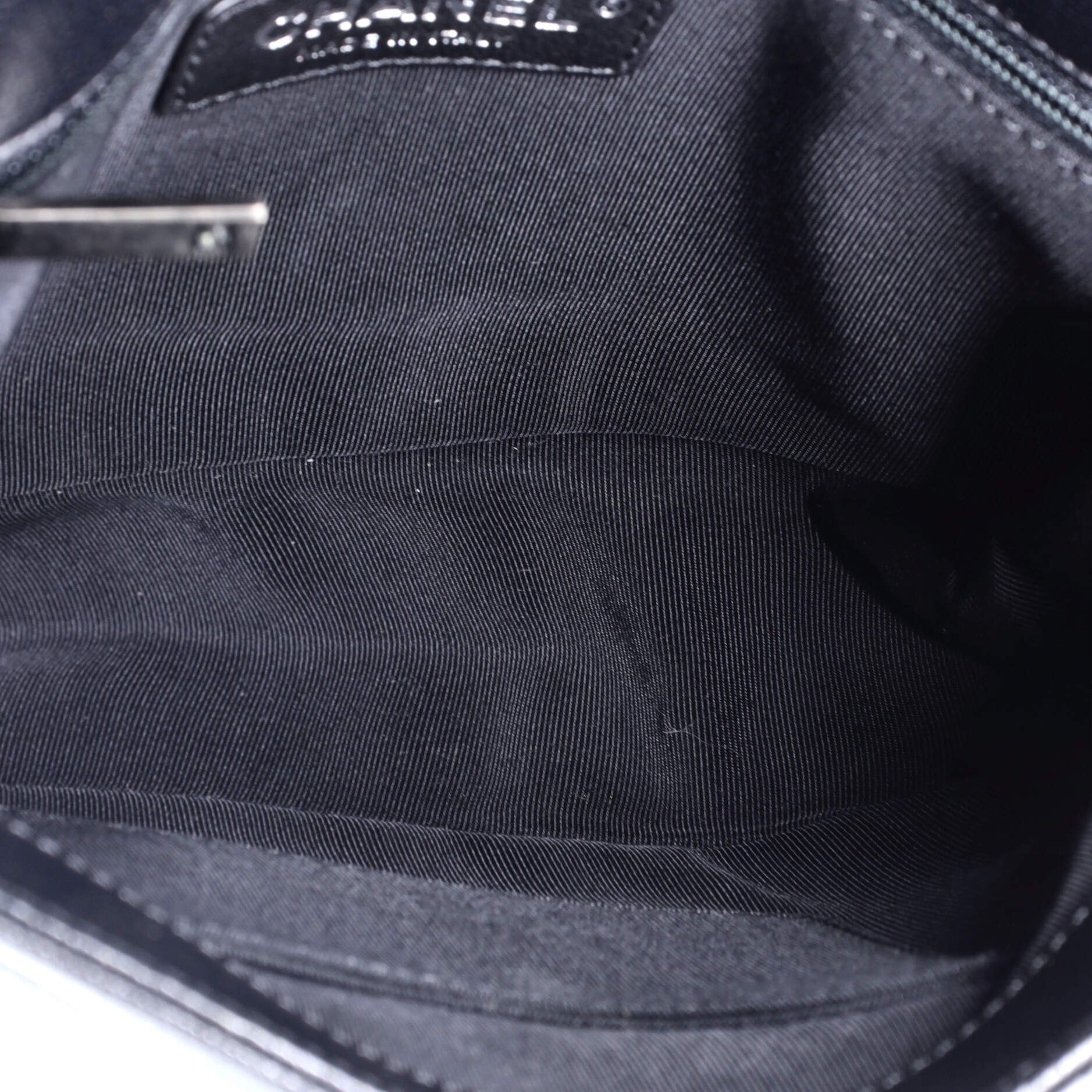 Gabrielle Saddle Crossbody Bag Chevron Goatskin Small