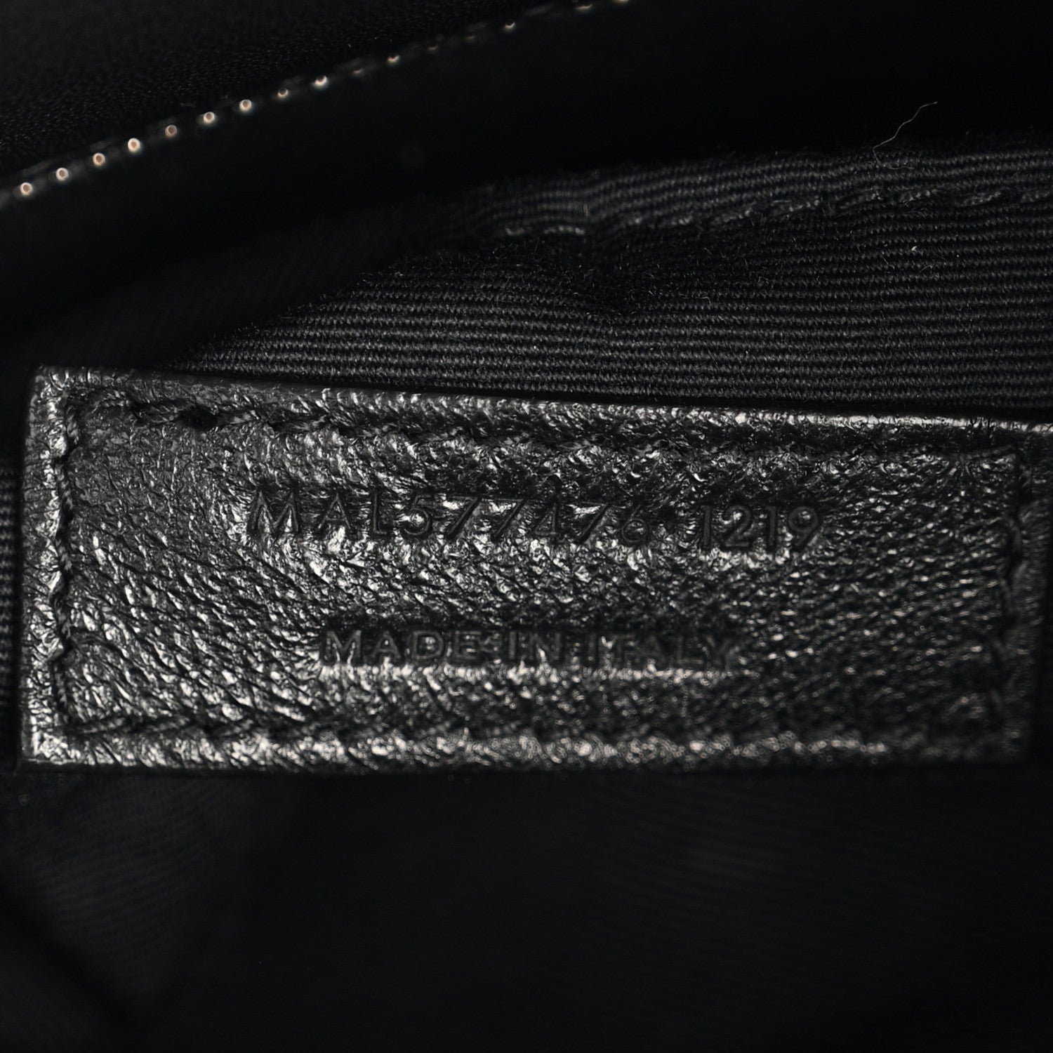 Lambskin Quilted Metal Small Loulou Puffer Monogram Chain Satchel  Black
