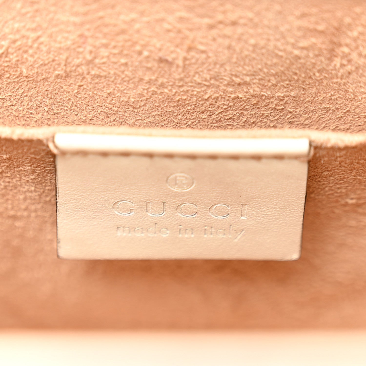 Guccissima Small Padlock Shoulder Bag White