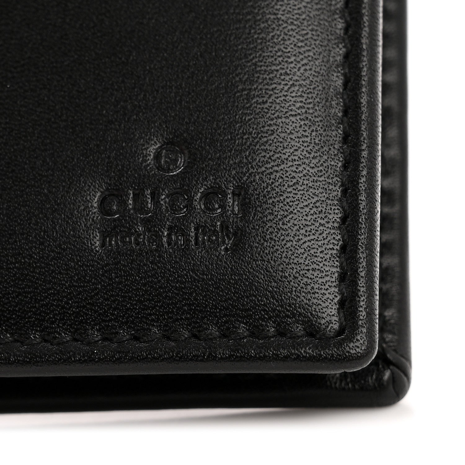 Calfskin Abbey Men's Wallet Black