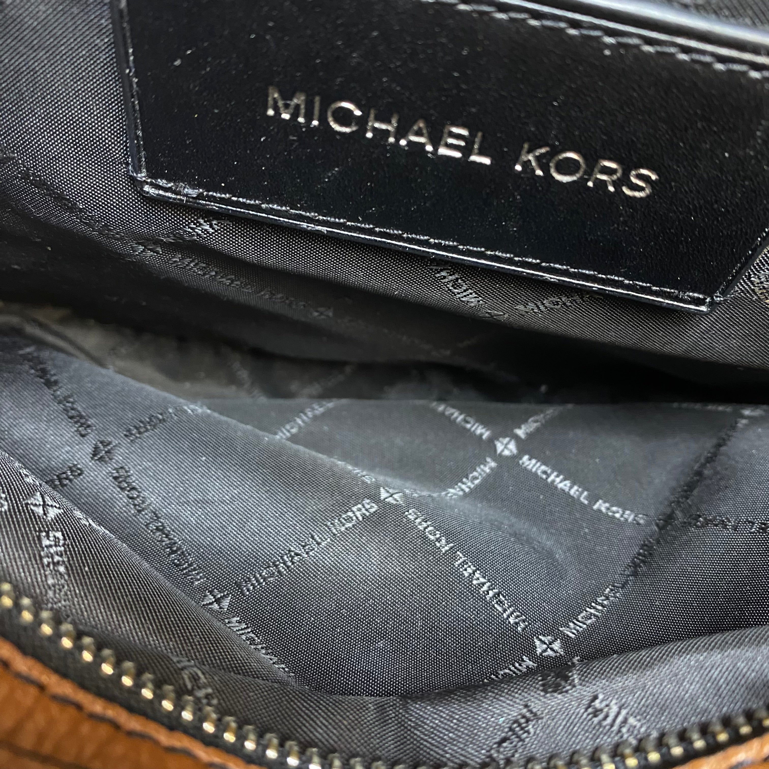 Crossbody Designer By Michael Kors, Size: Medium