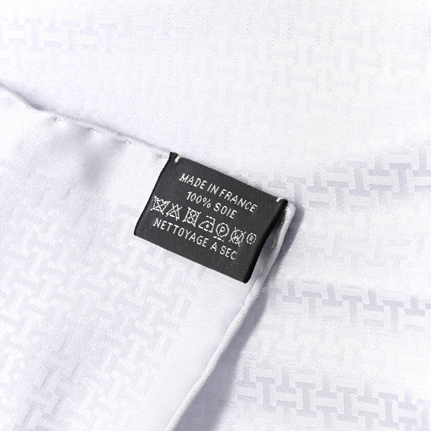 Silk Pongee Upside Down Pocket Square