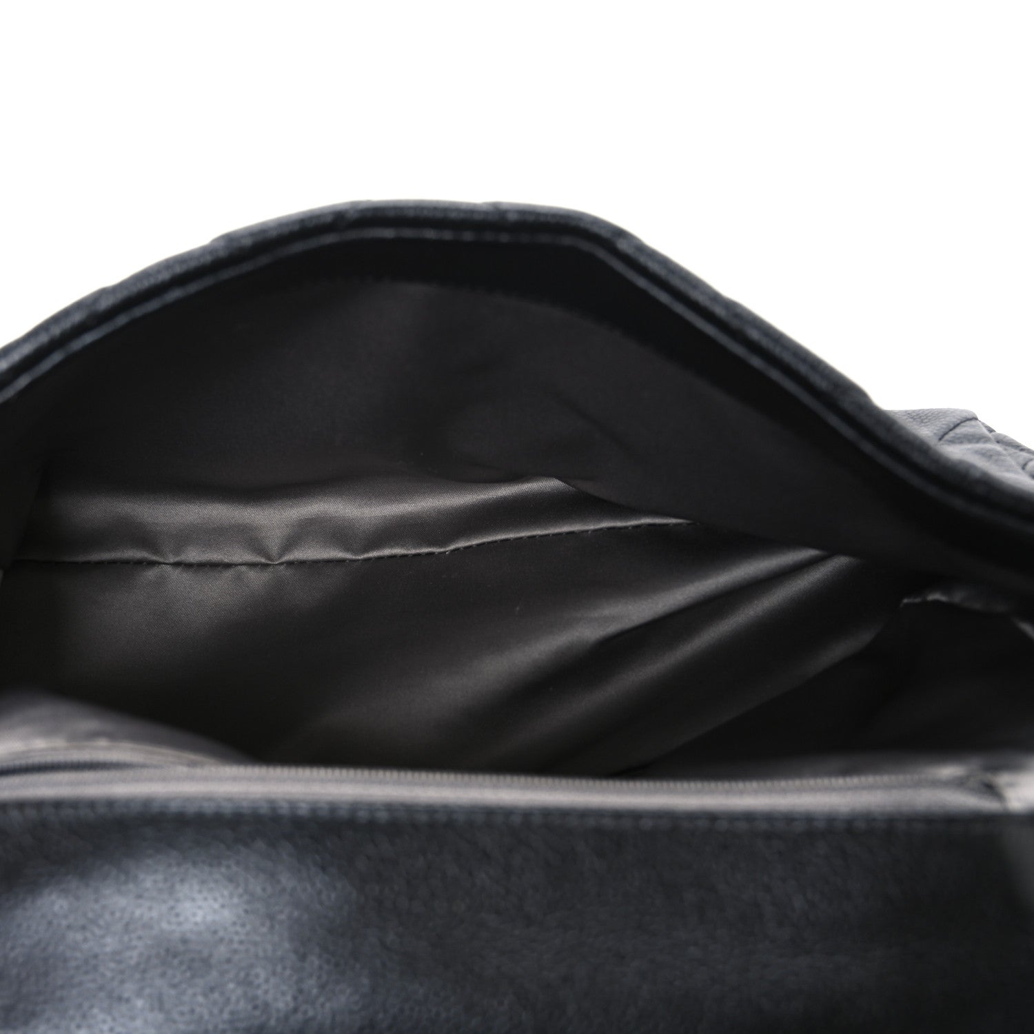 Caviar Quilted Coco Casual Flap Black