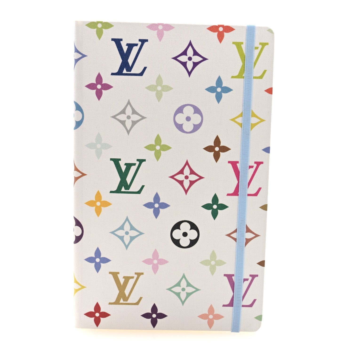 LV x TM Monogram Multicolor Jane Notebook MM White